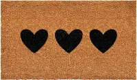 109921729 Trio Hearts Doormat