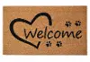 103351729 Open Heart Paws Doormat