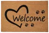 103352436 Open Heart Paws Doormat