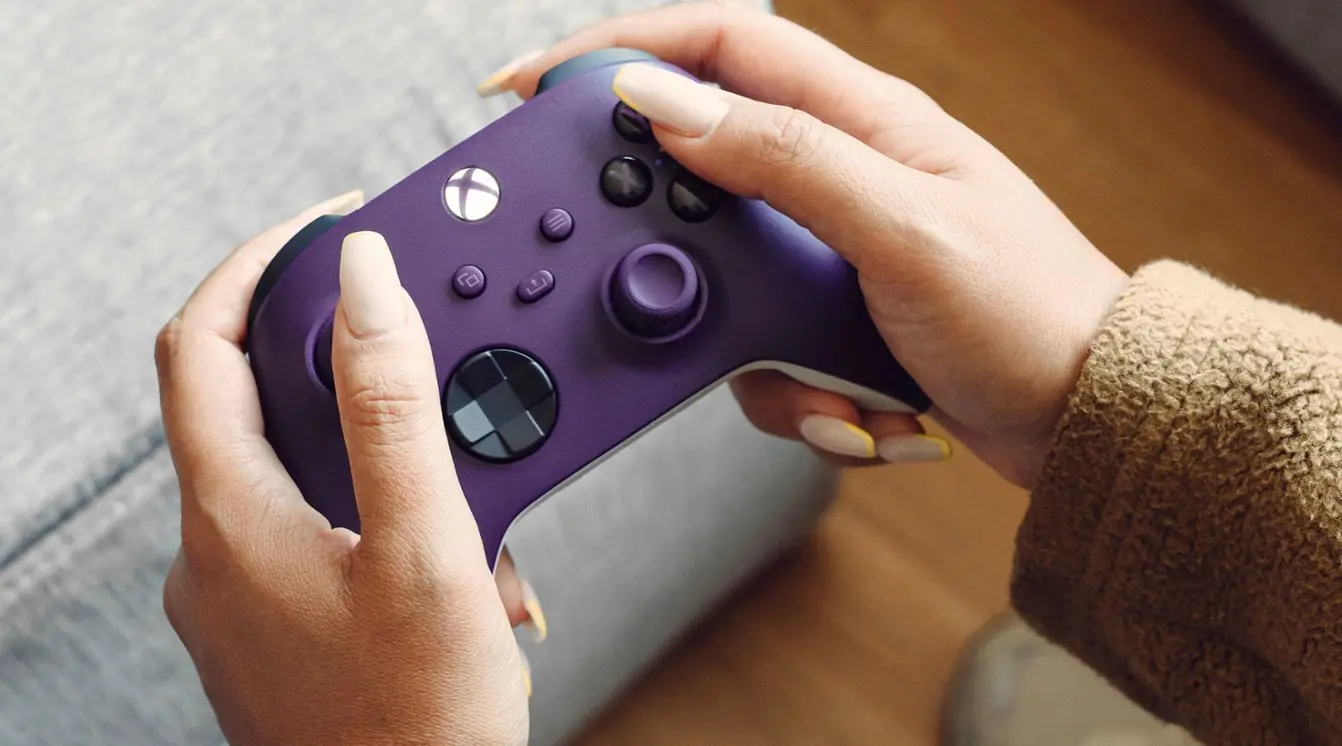 QAU-00068 Microsoft Xbox Wireless Controller for Xbox Series X - Astral Purple-2