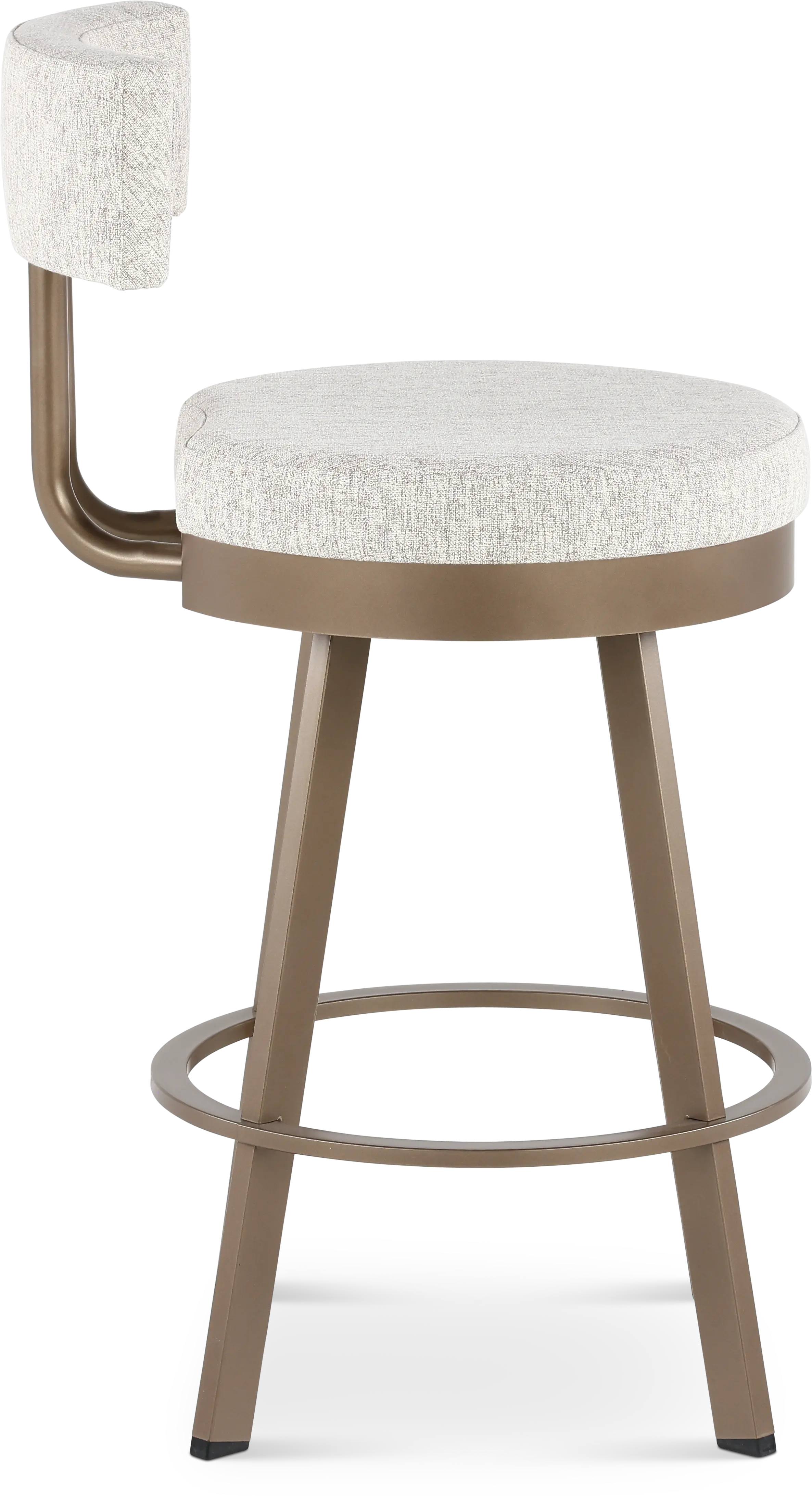Barry Brown and Bronze Swivel Counter Height Stool-6