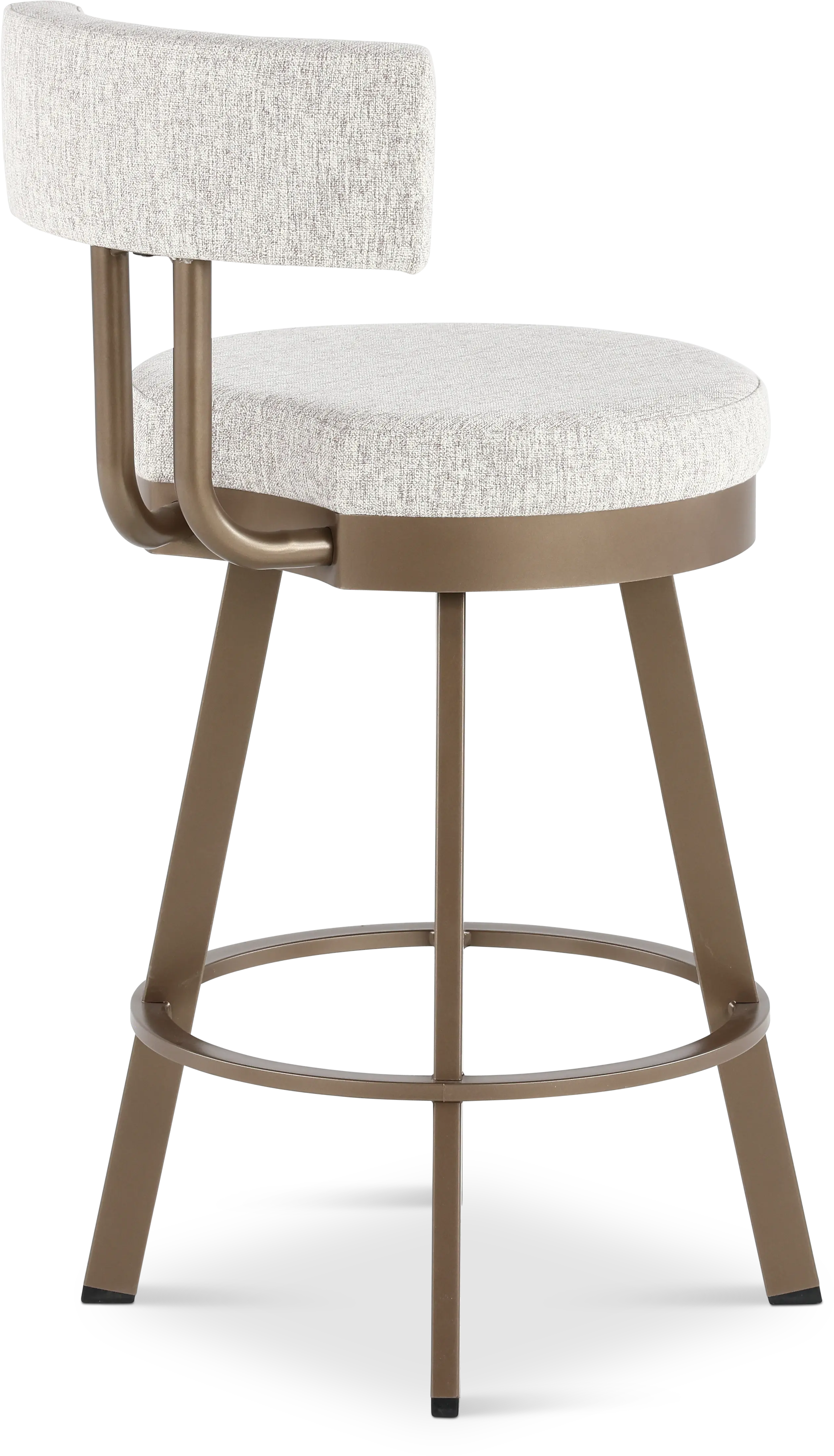 Barry Brown and Bronze Swivel Counter Height Stool-7