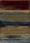 Aden 5 x 8 Sunset Red Blue Area Rug