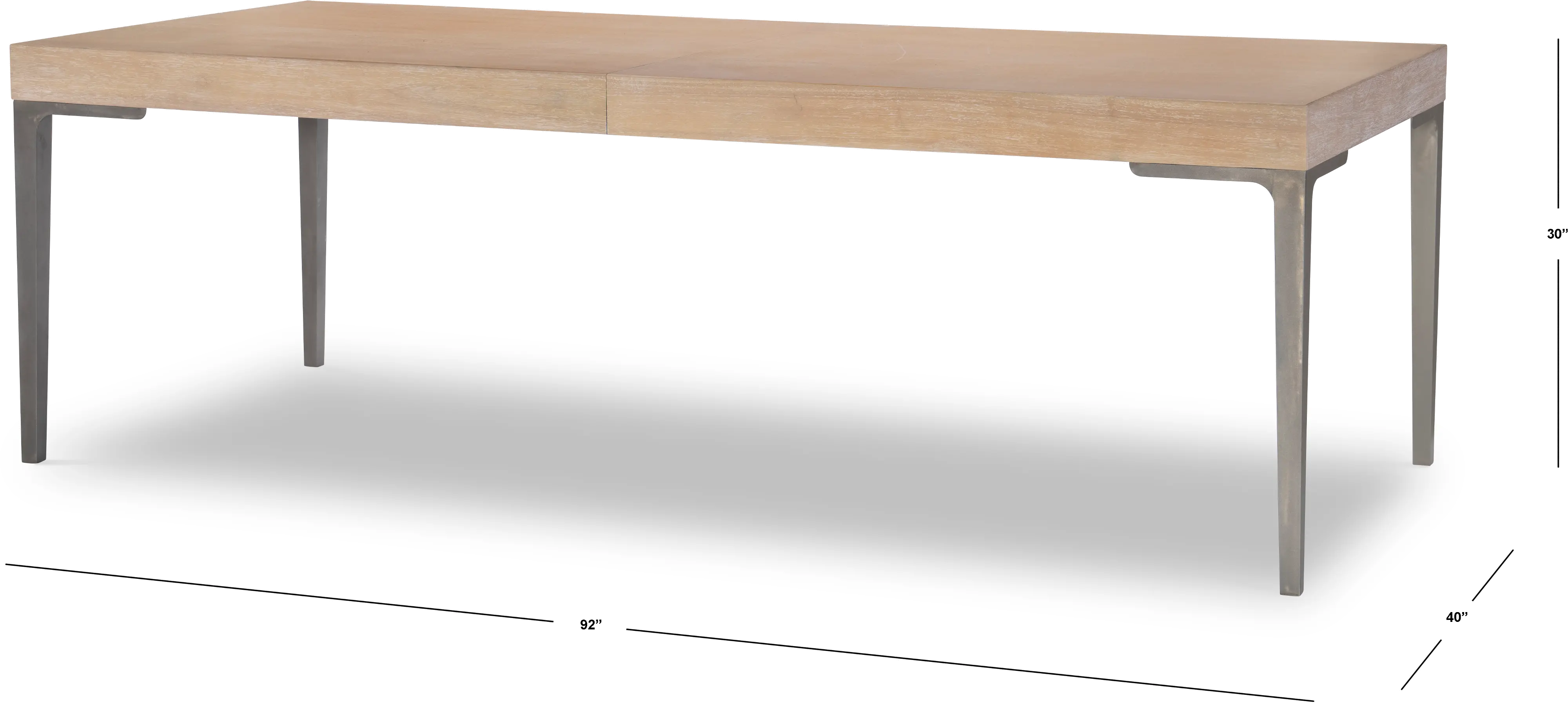 Biscayne Natural Pearl Dining Table-4