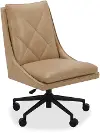 Copley Tan Caster Office Chair