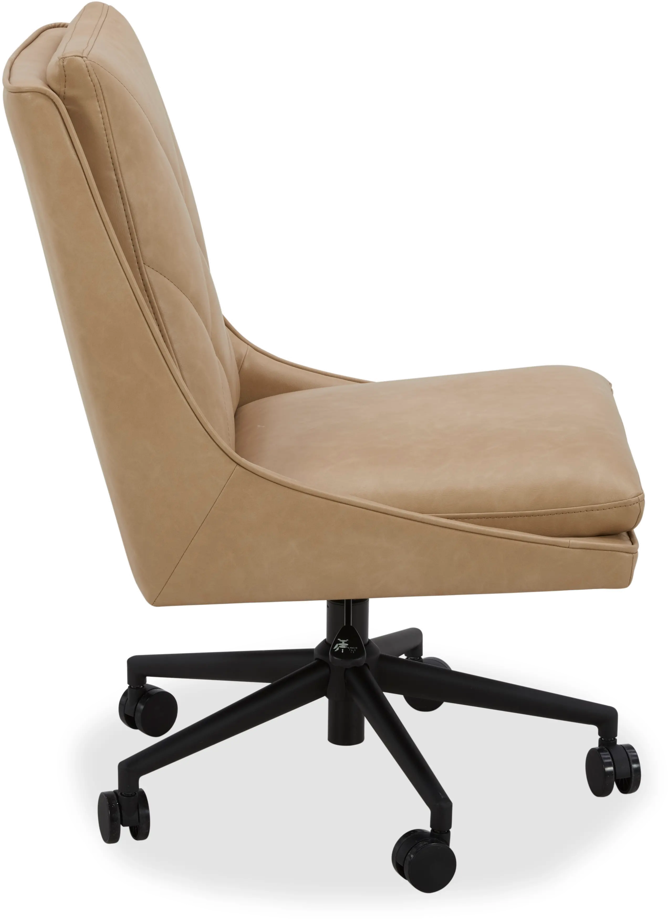 Copley Tan Caster Office Chair-4