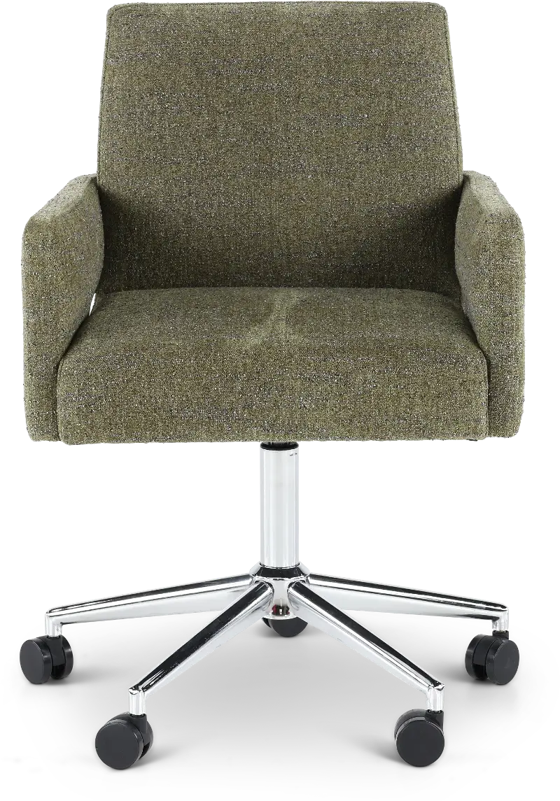 Copley Mellow Forest Green Caster Office Chair