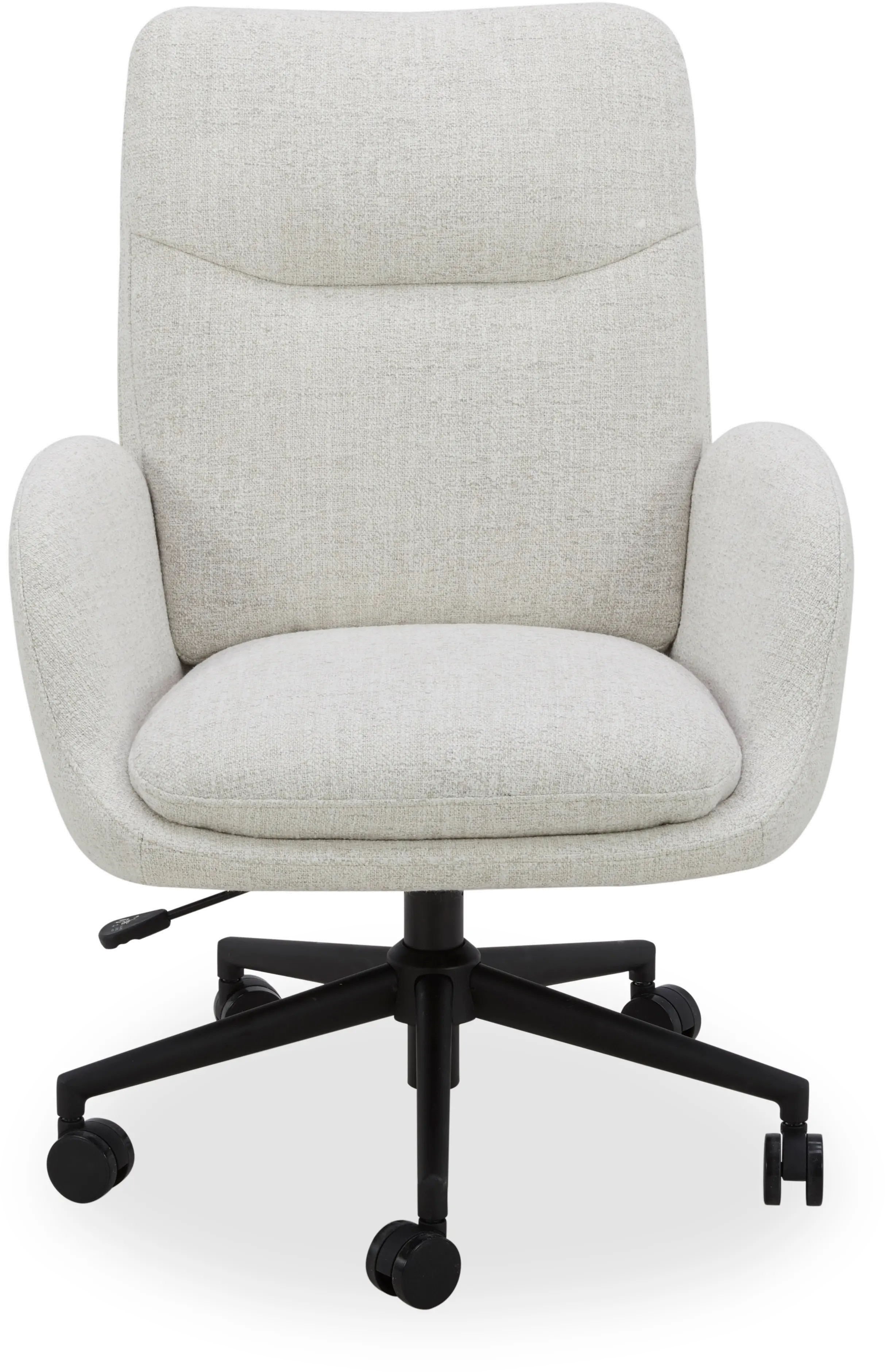 Copley Nathan Off-White Office Chair-1