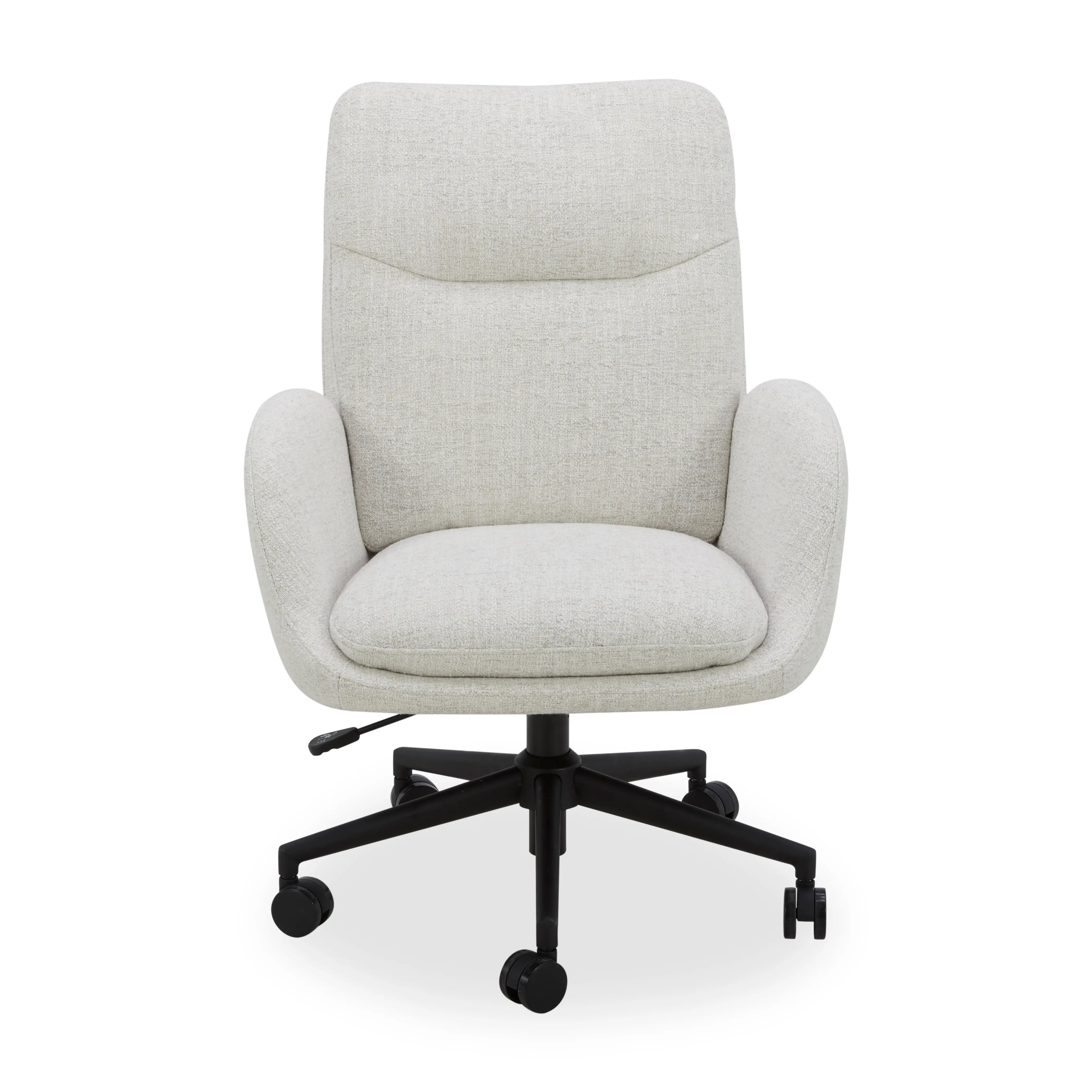 Copley Nathan Off-White Office Chair-1