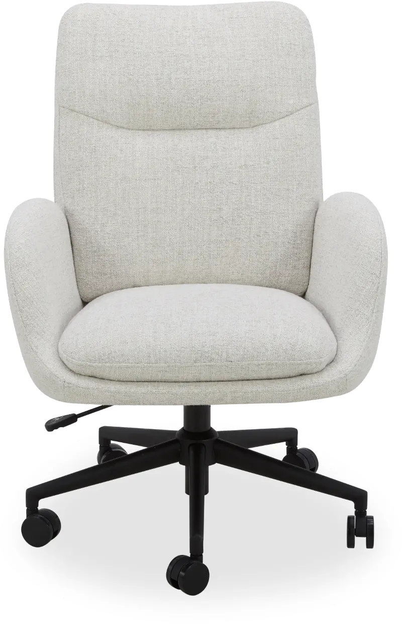 Copley Nathan Off-White Office Chair