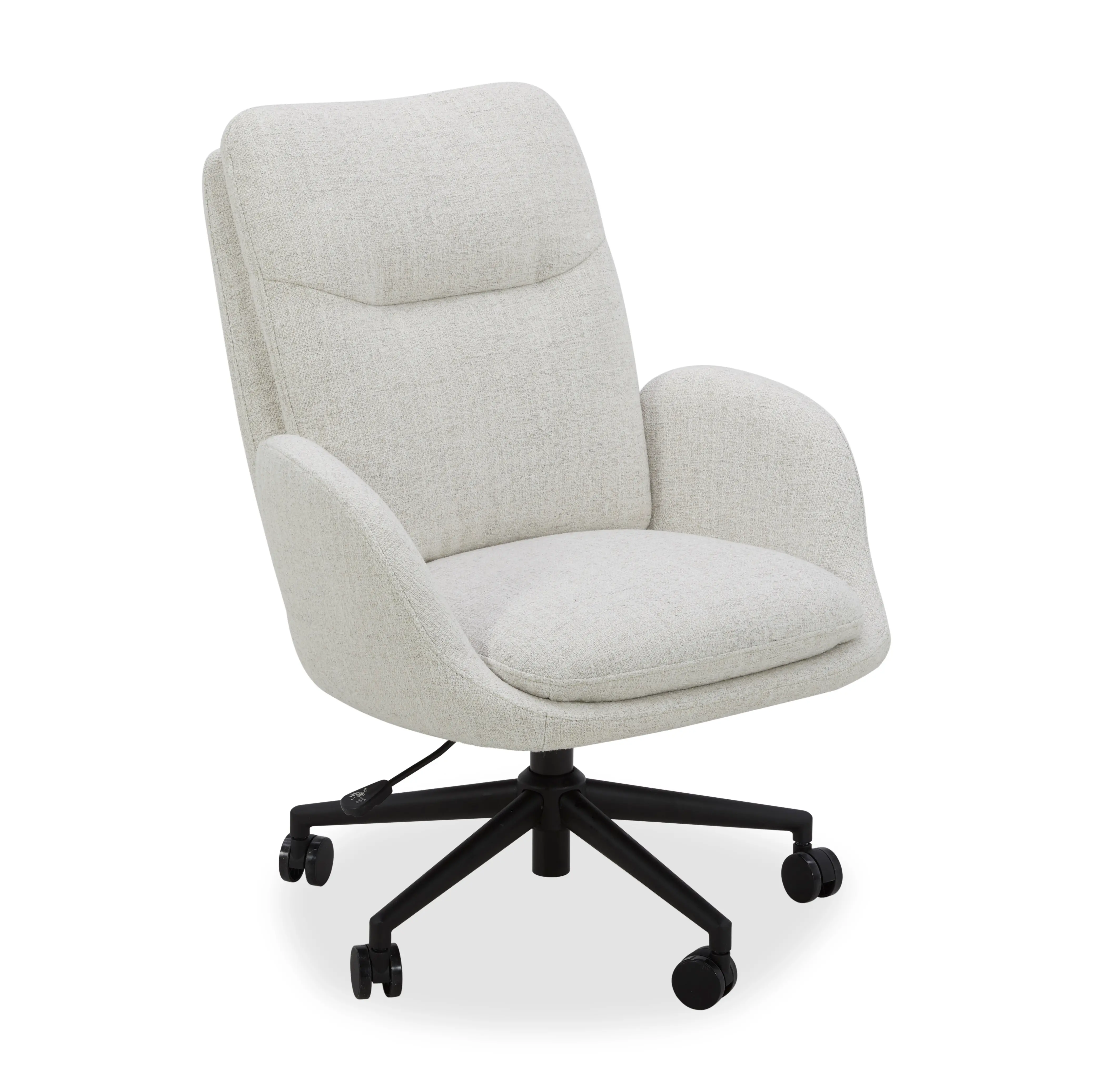 Copley Nathan Off-White Office Chair-3