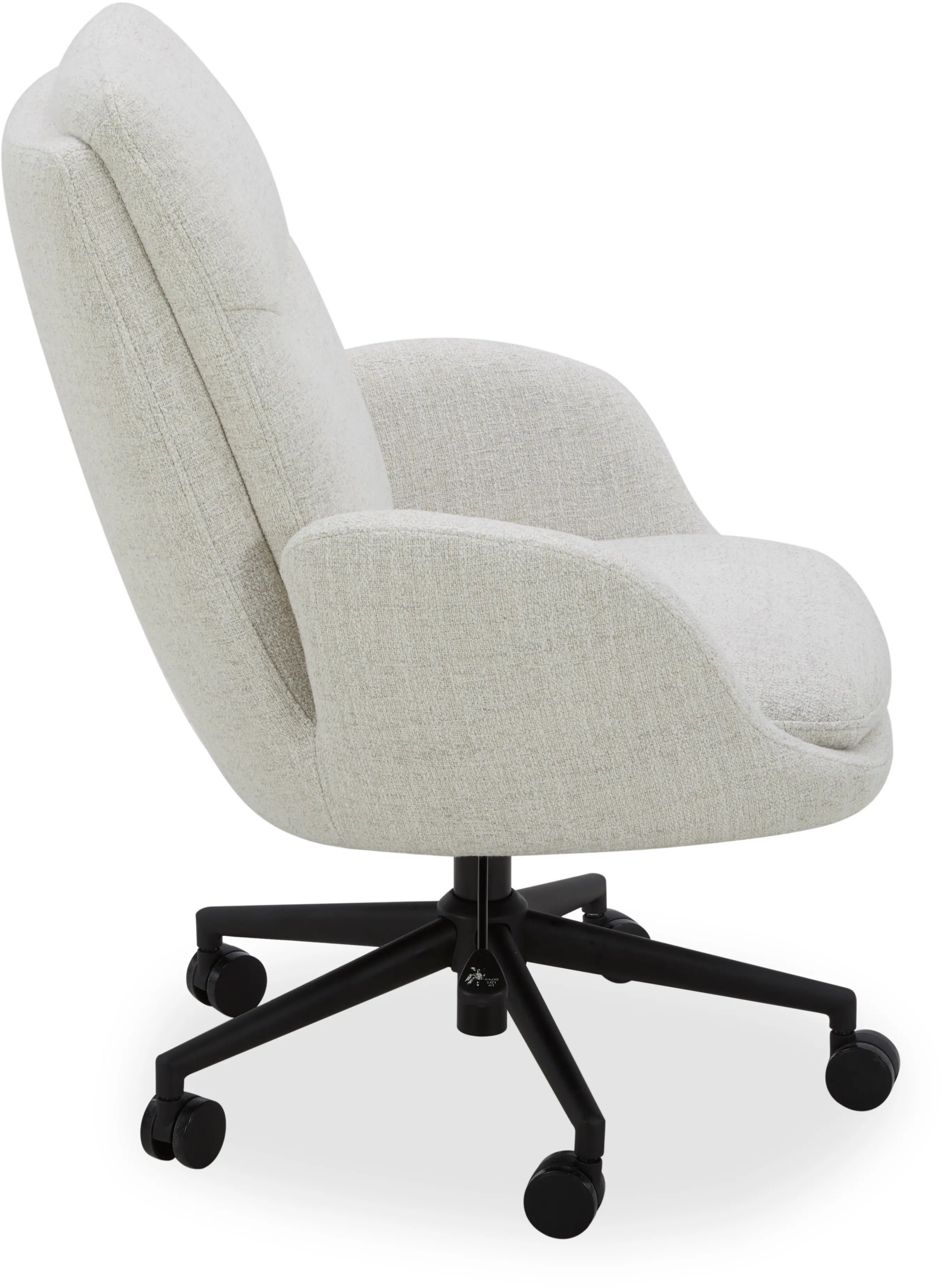 Copley Nathan Off-White Office Chair-5