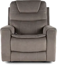 Arula Elephant Gray Power Lift Recliner