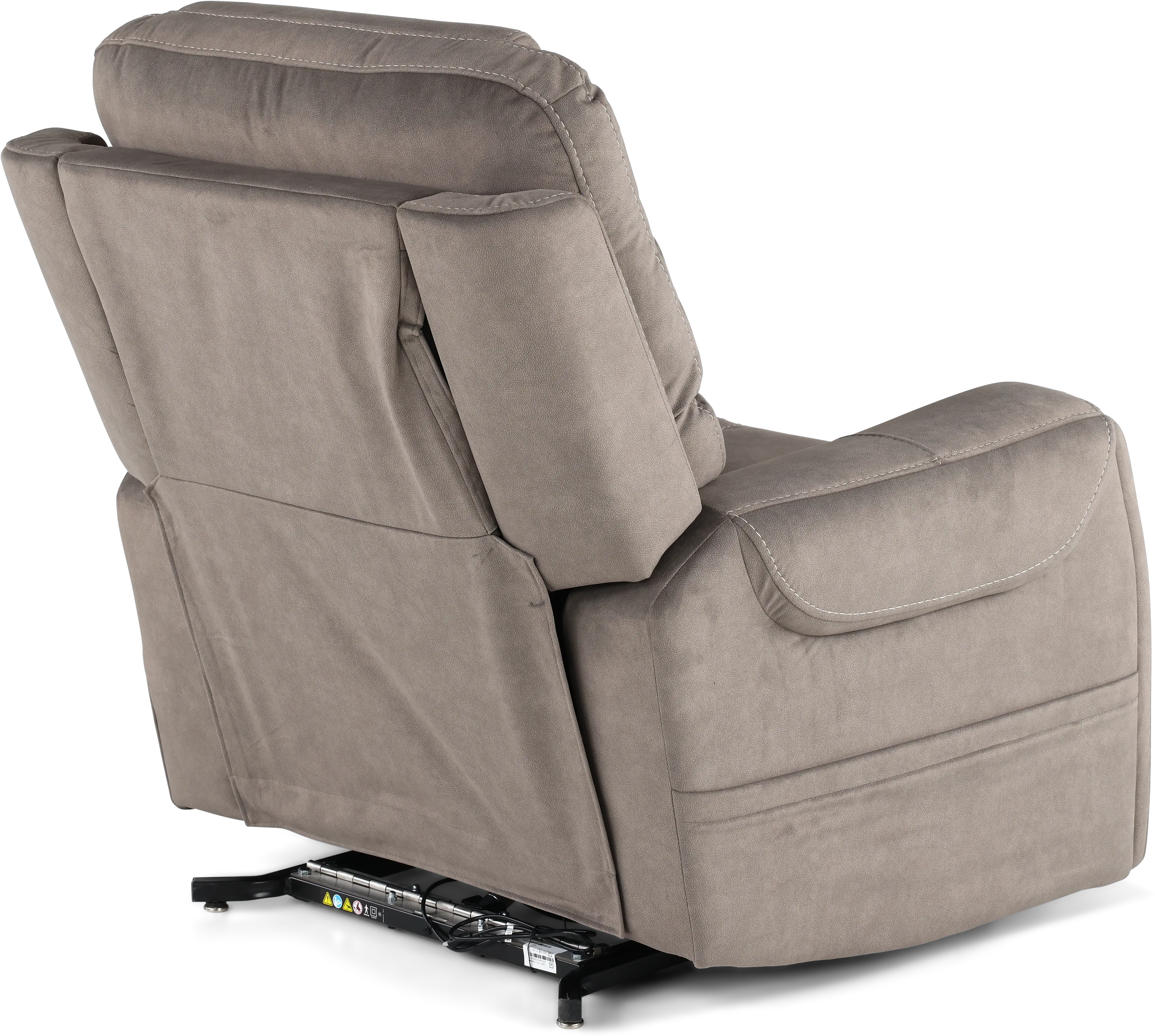 Arula Elephant Gray Power Lift Recliner-8