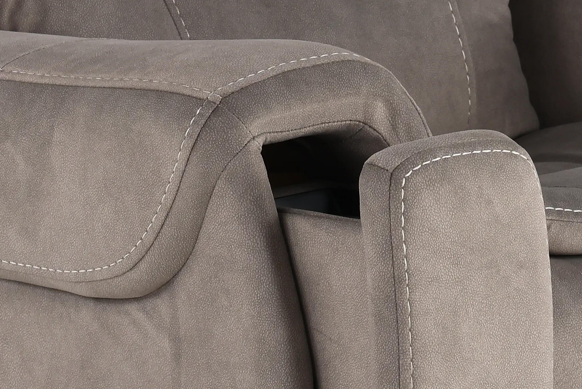Arula Elephant Gray Power Lift Recliner-9