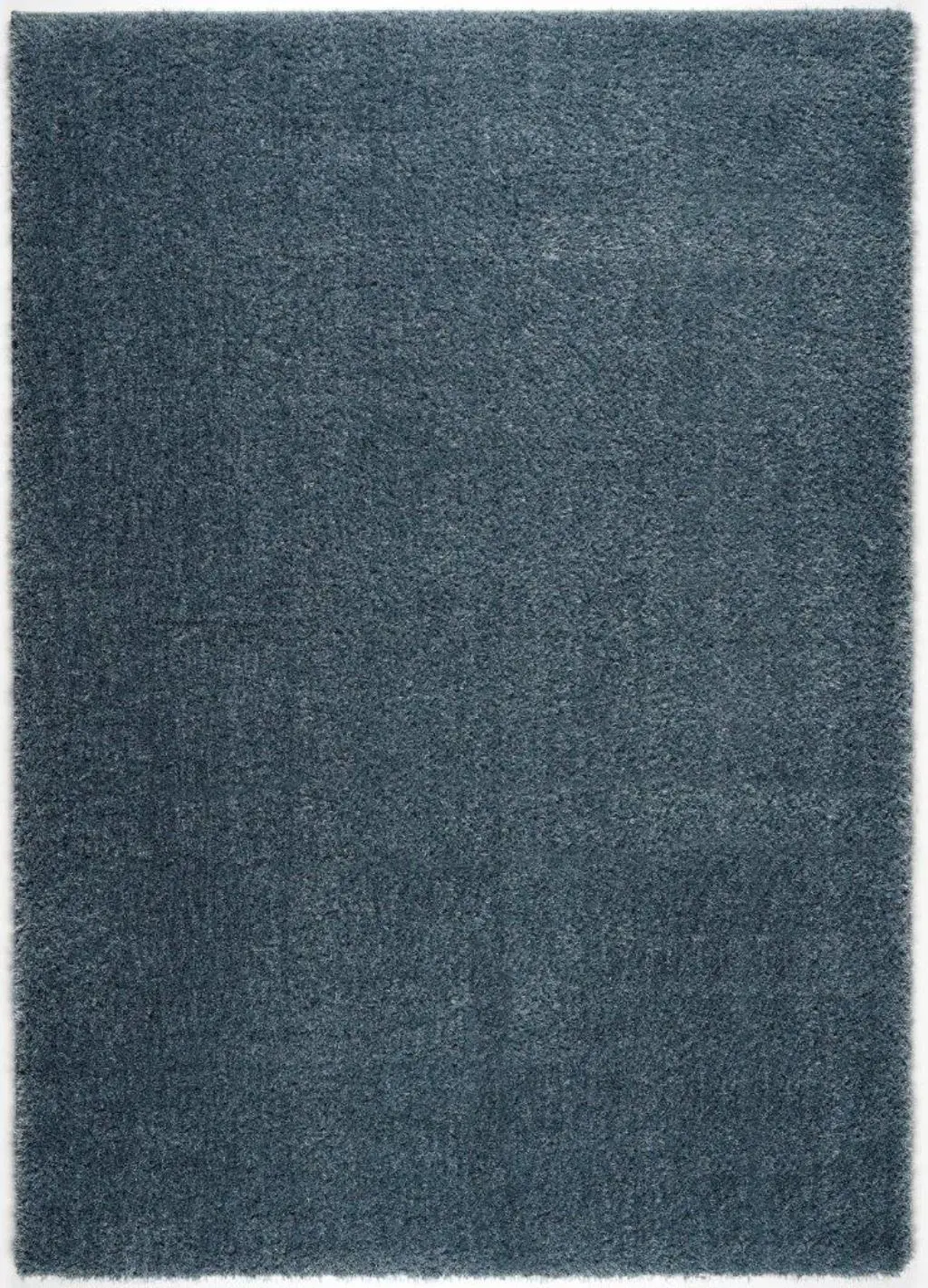 Anakara 5 x 7 Fluffy Blue Area Rug-1