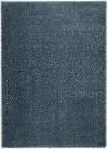 Anakara 5 x 7 Fluffy Blue Area Rug