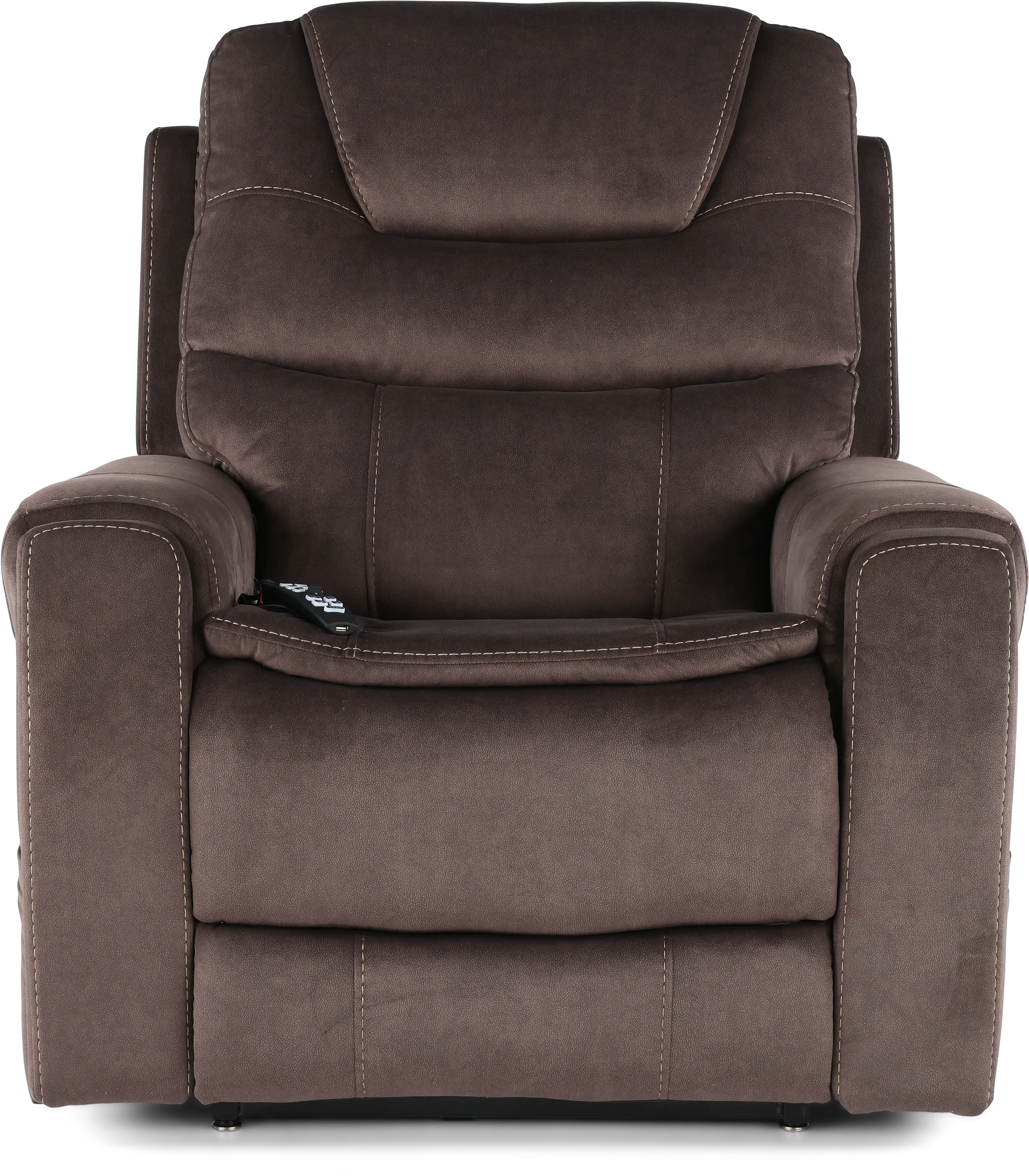 Arula Mink Brown Power Lift Recliner-1