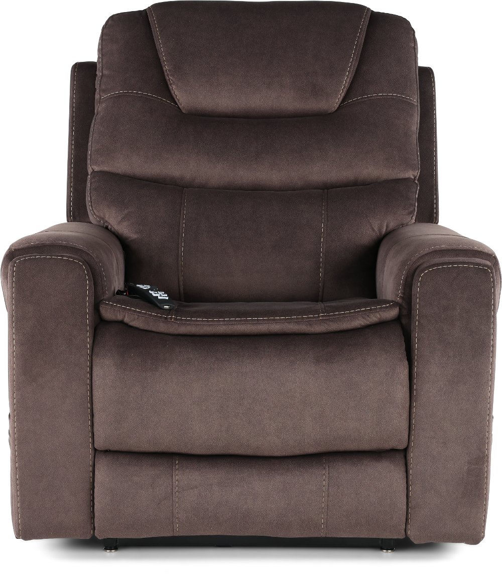 Arula Mink Brown Power Lift Recliner