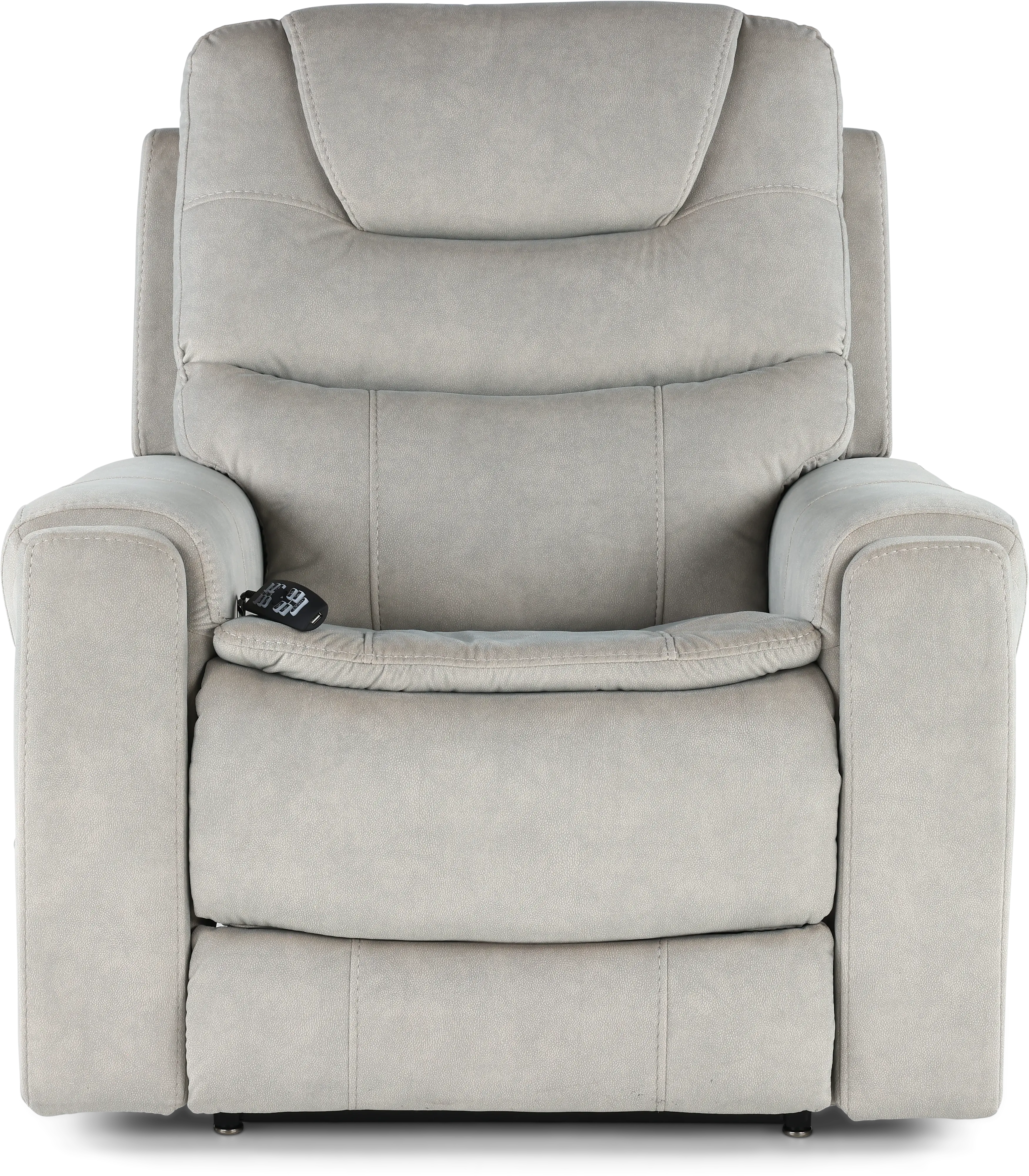 Arula Dove Gray Power Lift Recliner-1