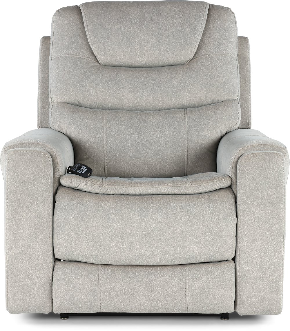 Arula Dove Gray Power Lift Recliner