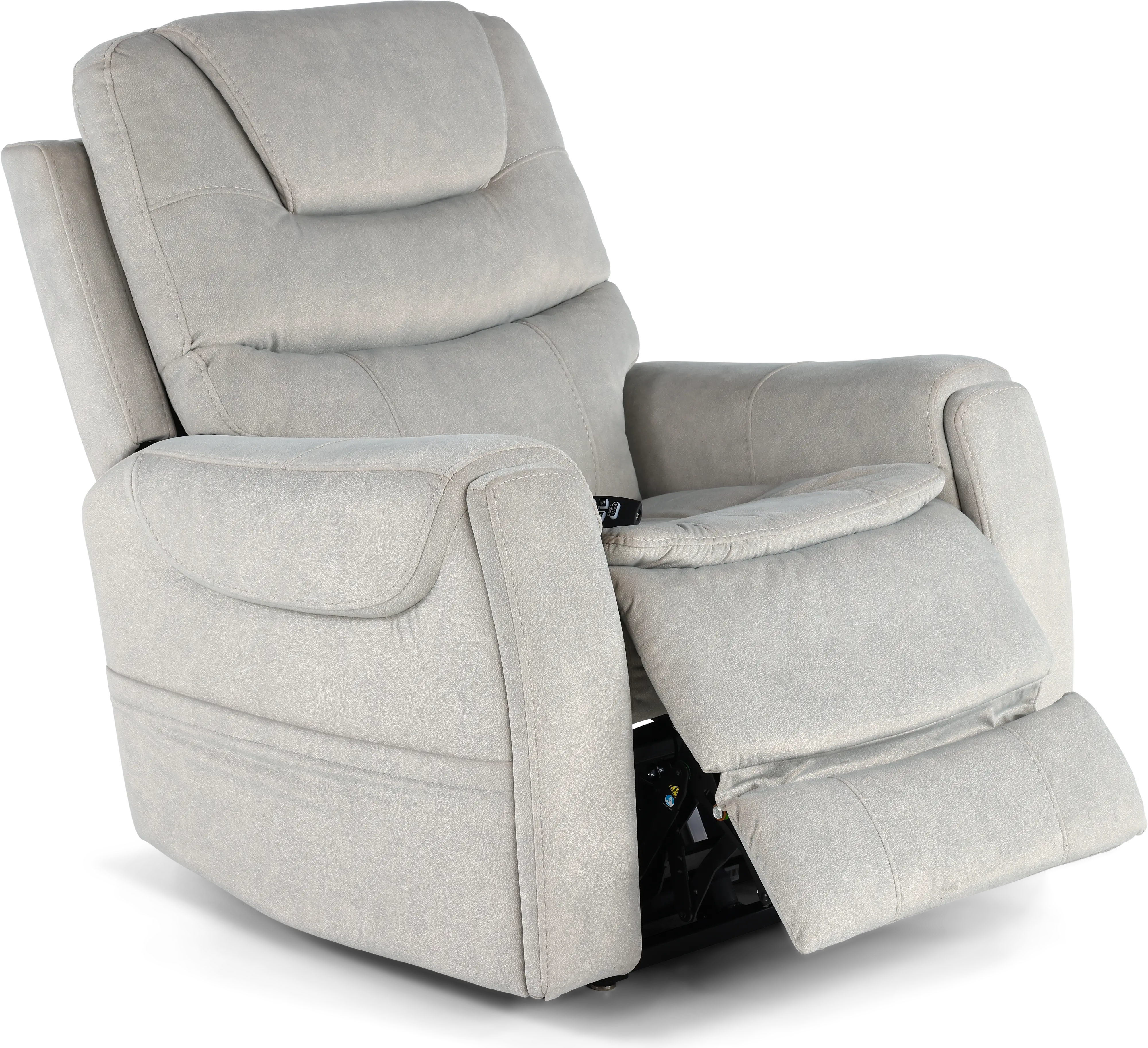 Arula Dove Gray Power Lift Recliner-6