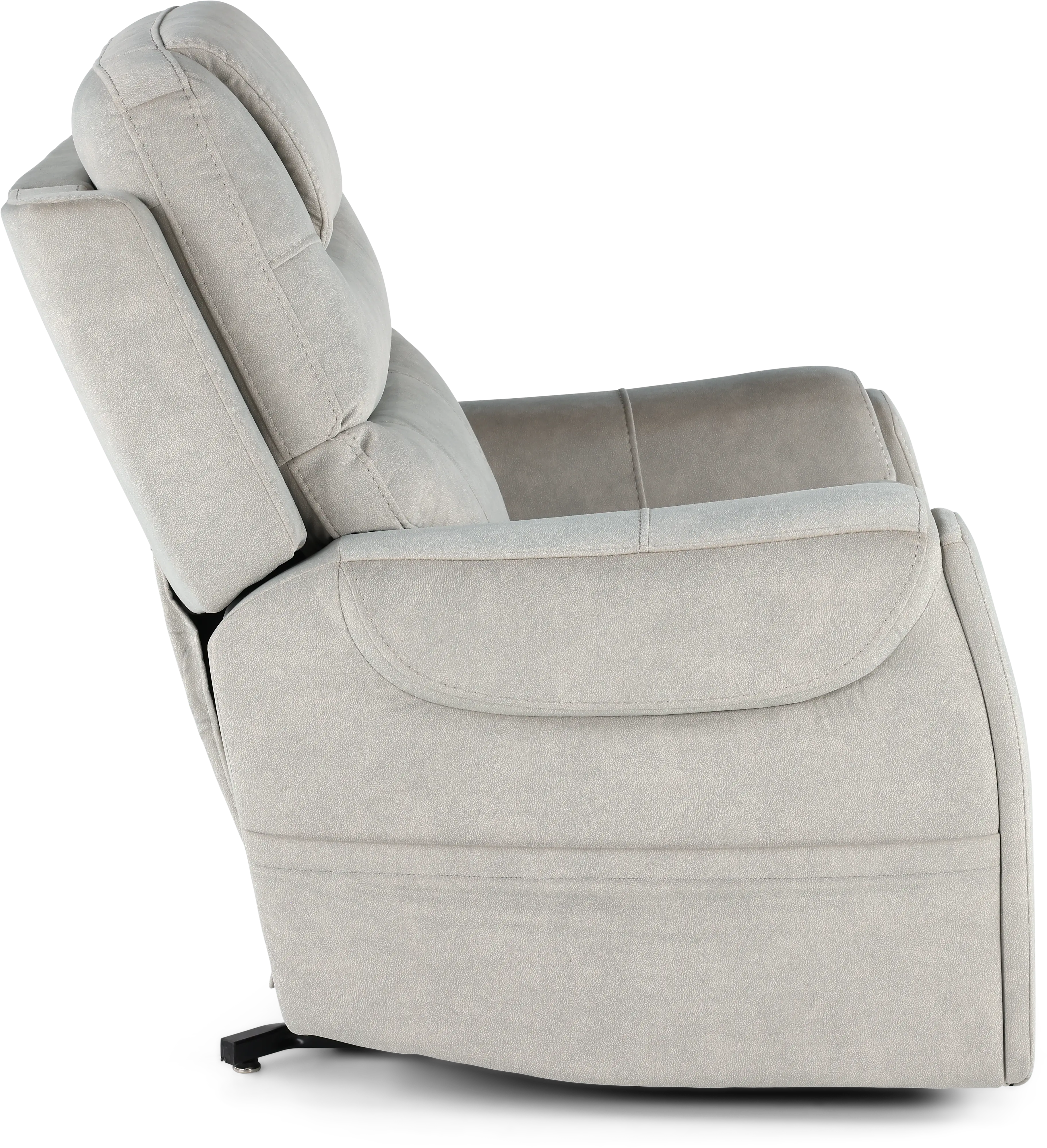 Arula Dove Gray Power Lift Recliner-7