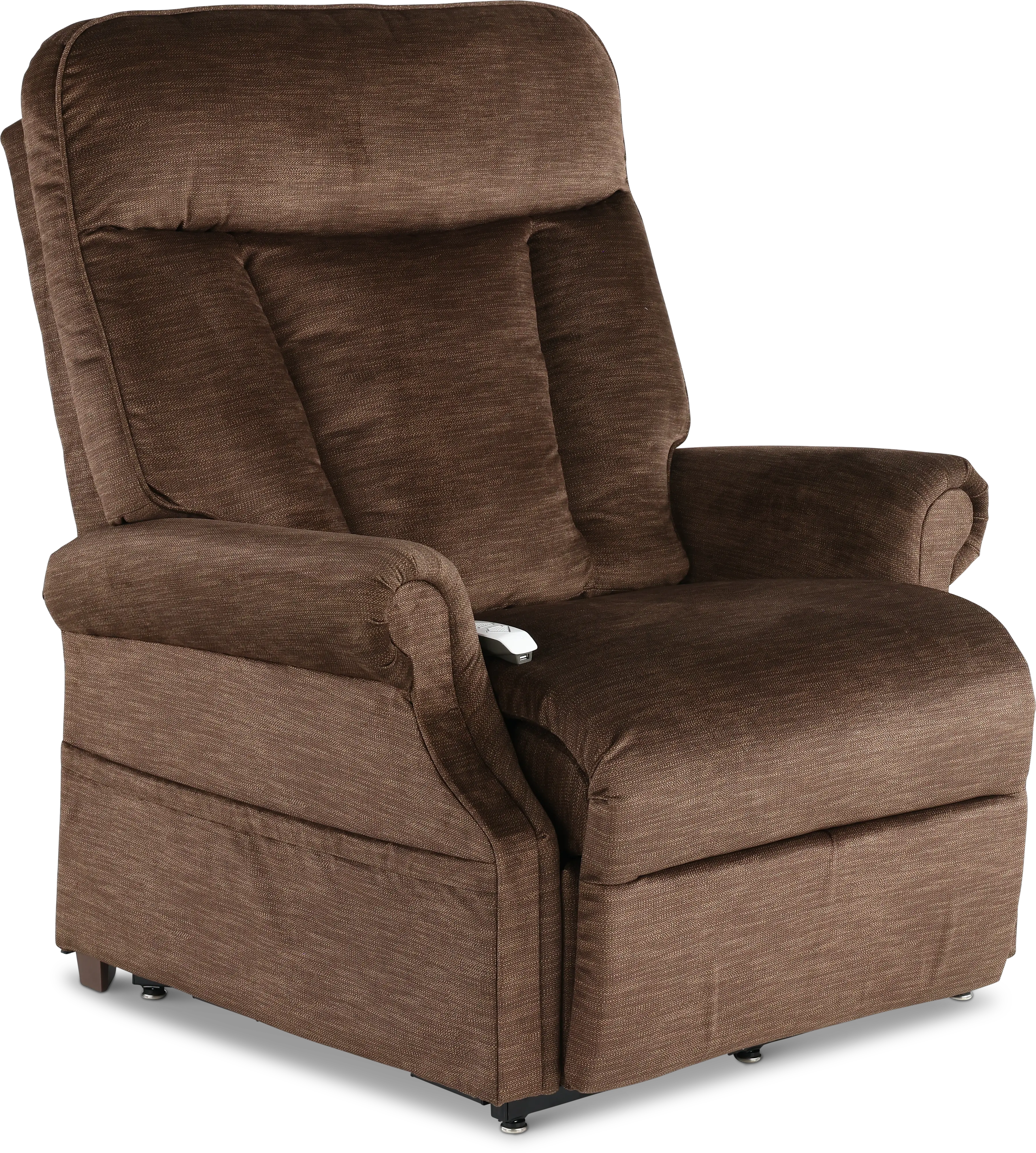 Darby Java Brown Power Lift Recliner-1