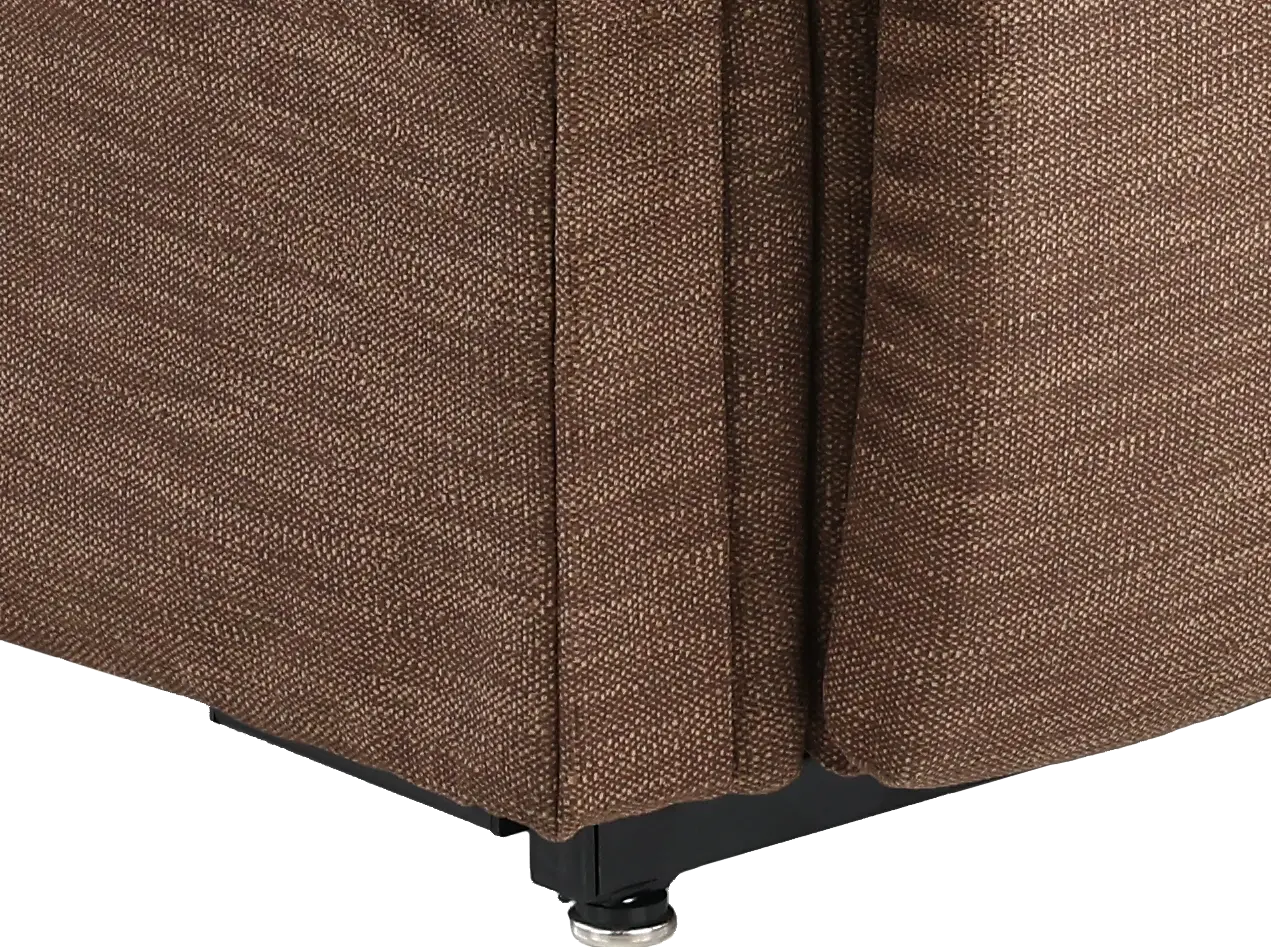Darby Java Brown Power Lift Recliner-10