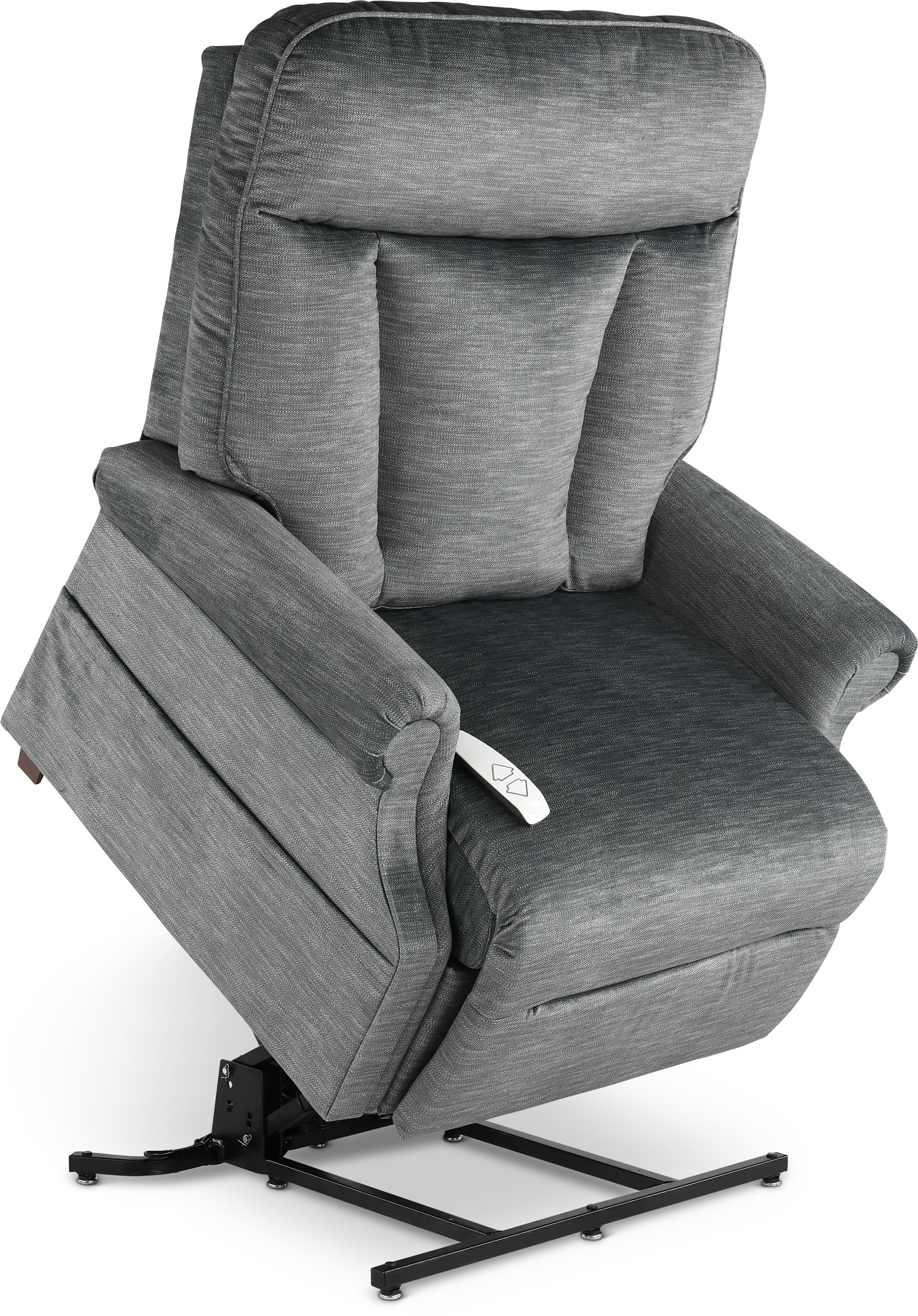 Darby Pewter Gray Power Lift Recliner-5