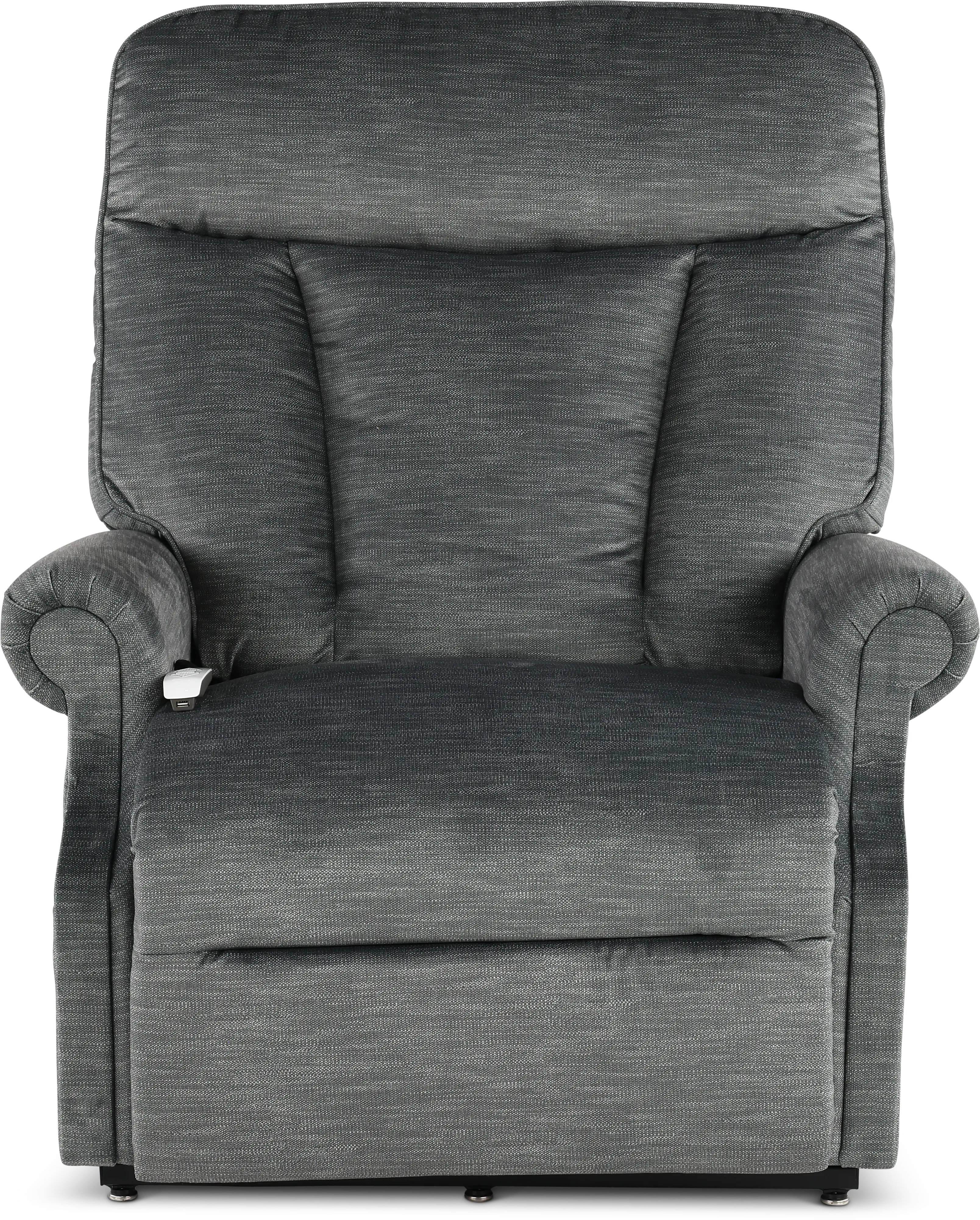 Darby Pewter Gray Power Lift Recliner-6