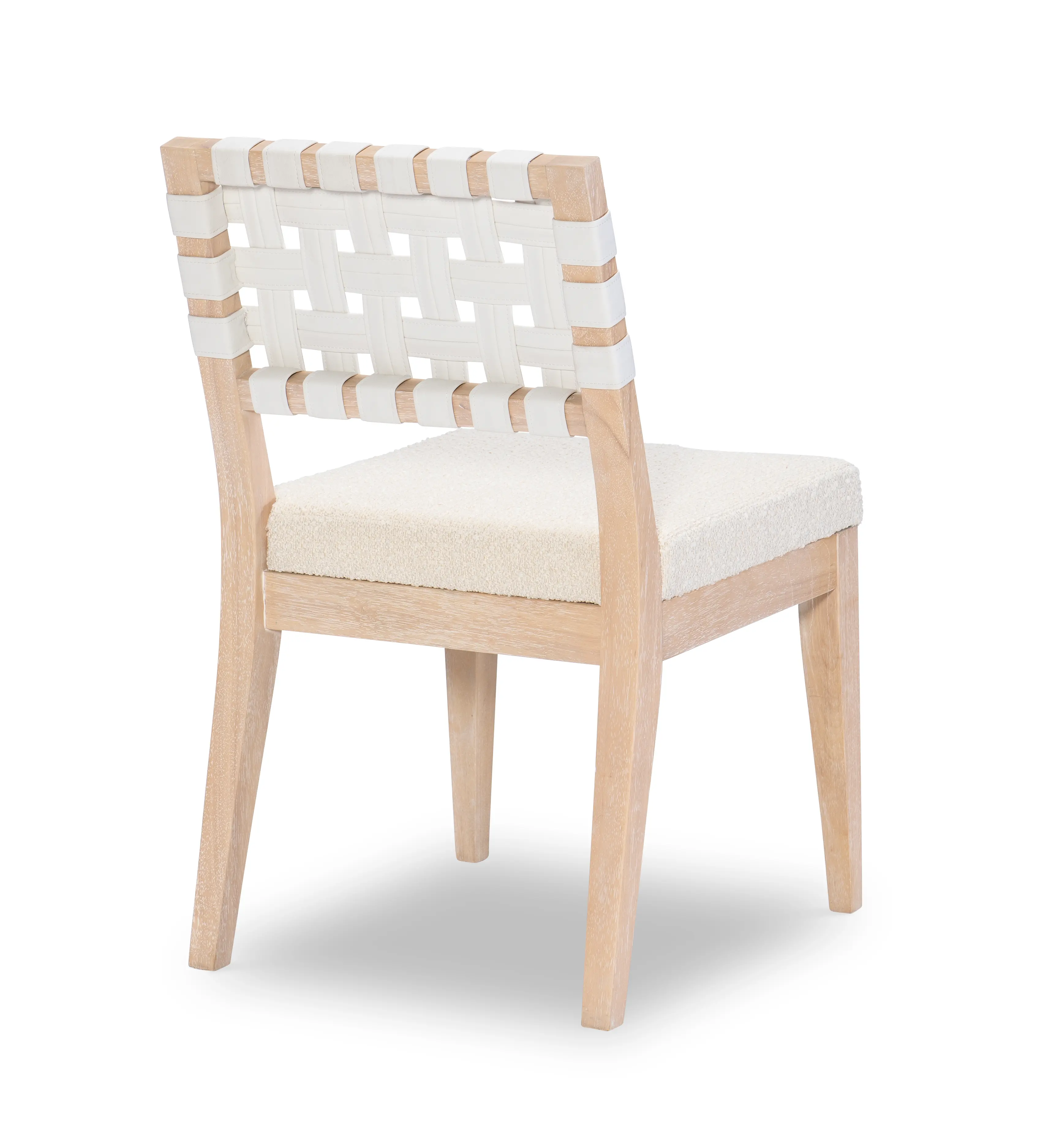 Biscayne Natural Pearl and Linen Dining Chair-3