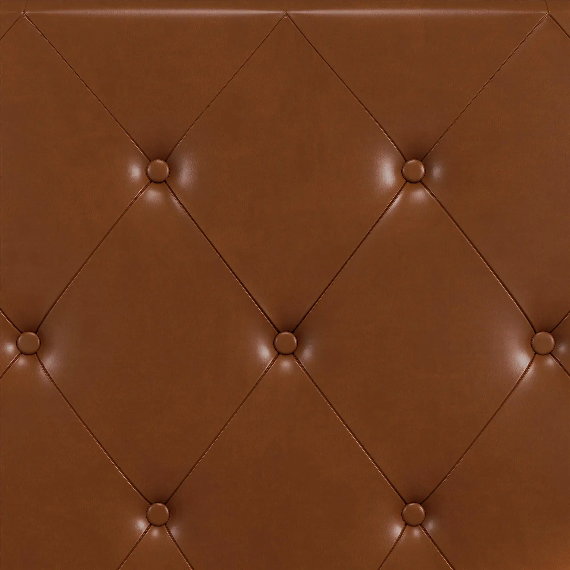 Dana Camel Upholstered King Platform Bed-6
