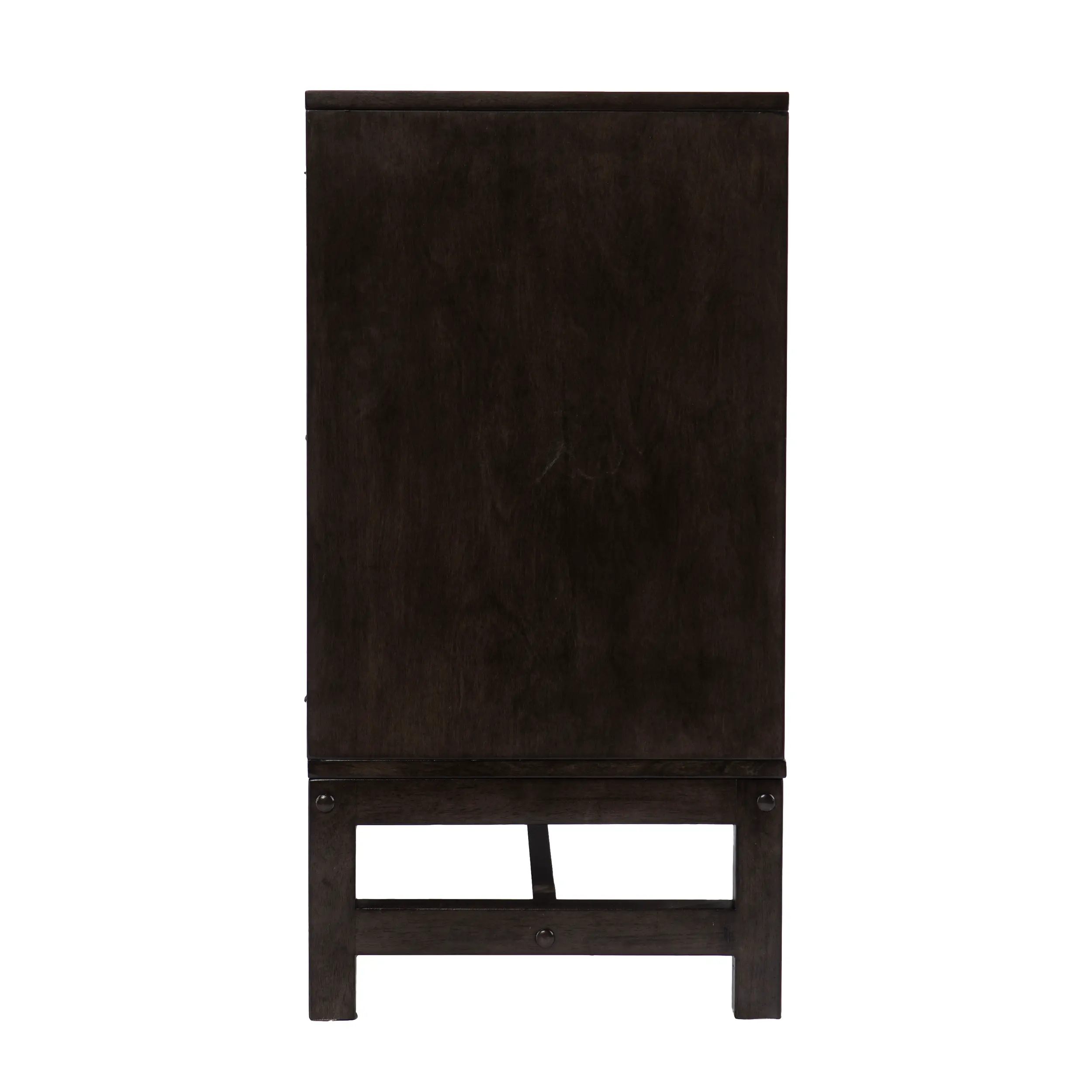 FE1137256 Lannington Brown and Silver Electric Fireplace Mantel-3
