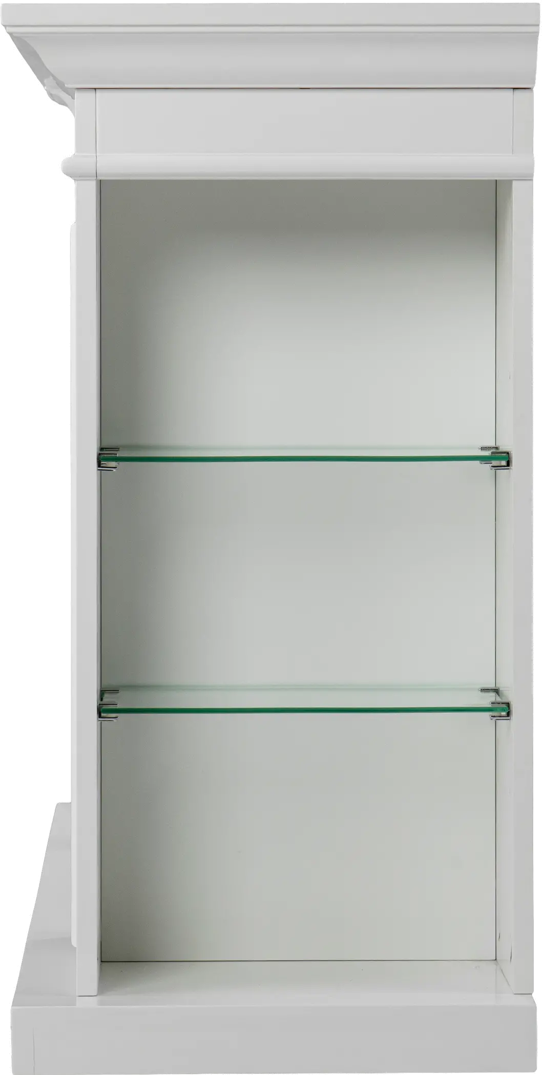 FC1154359 Rylana White Color Changing Fireplace Bookcase Mantel-2