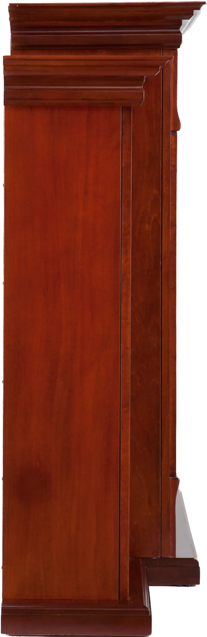 FE8547 Tennyson Mahogany Electric Fireplace Bookcase Mantel-3