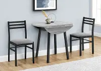 Hadley Gray 3 Piece Dining Set | RC Willey