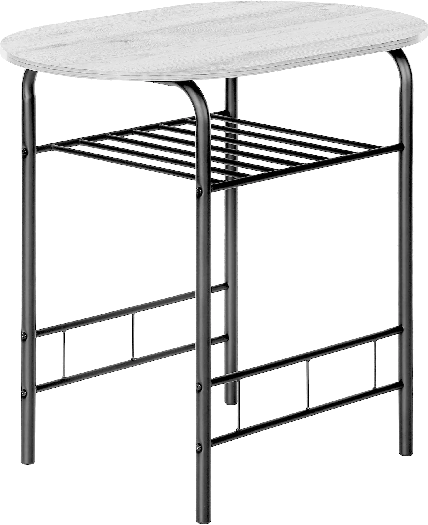 Avery Gray and Black 3 Piece Dining Set-5