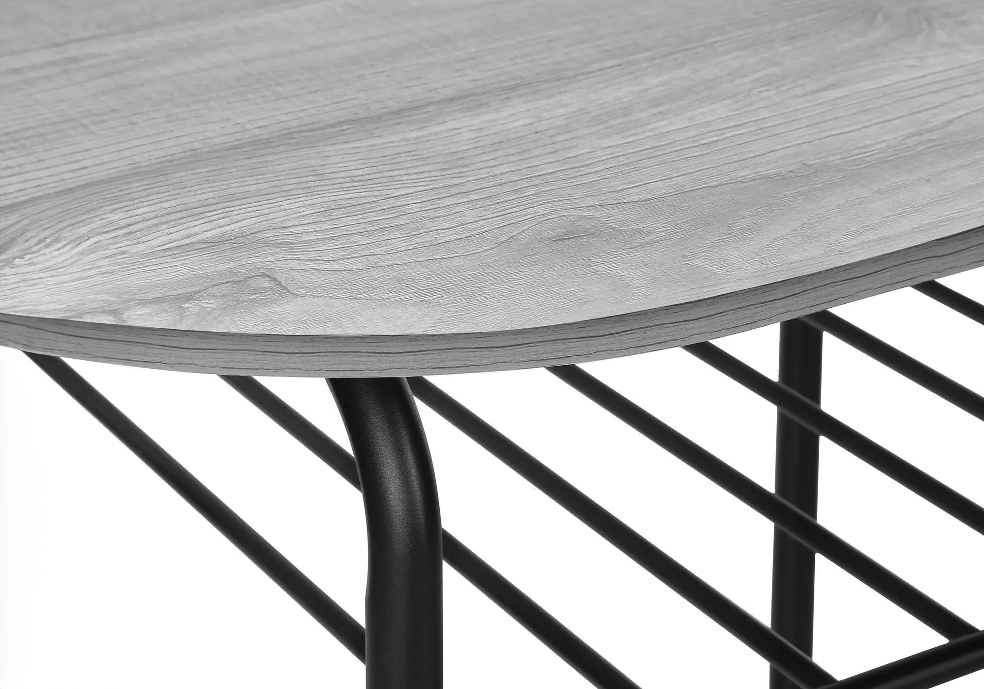 Avery Gray and Black 3 Piece Dining Set-6