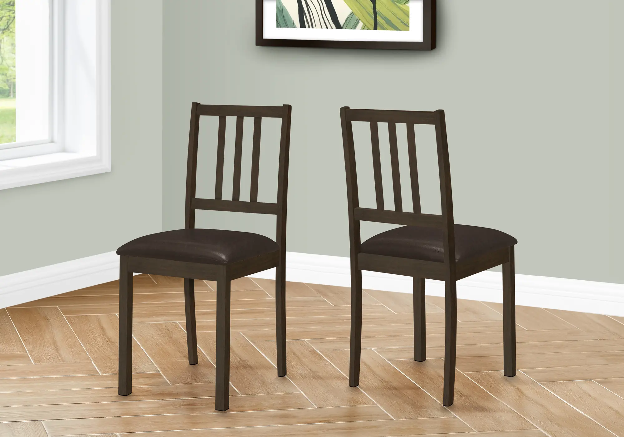 Laina Brown Dining Chair, Set of 2-2