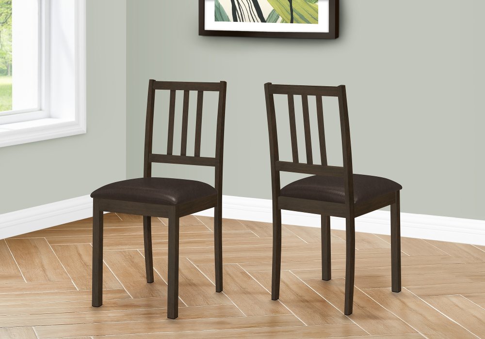 Laina Brown Dining Chair Set of 2