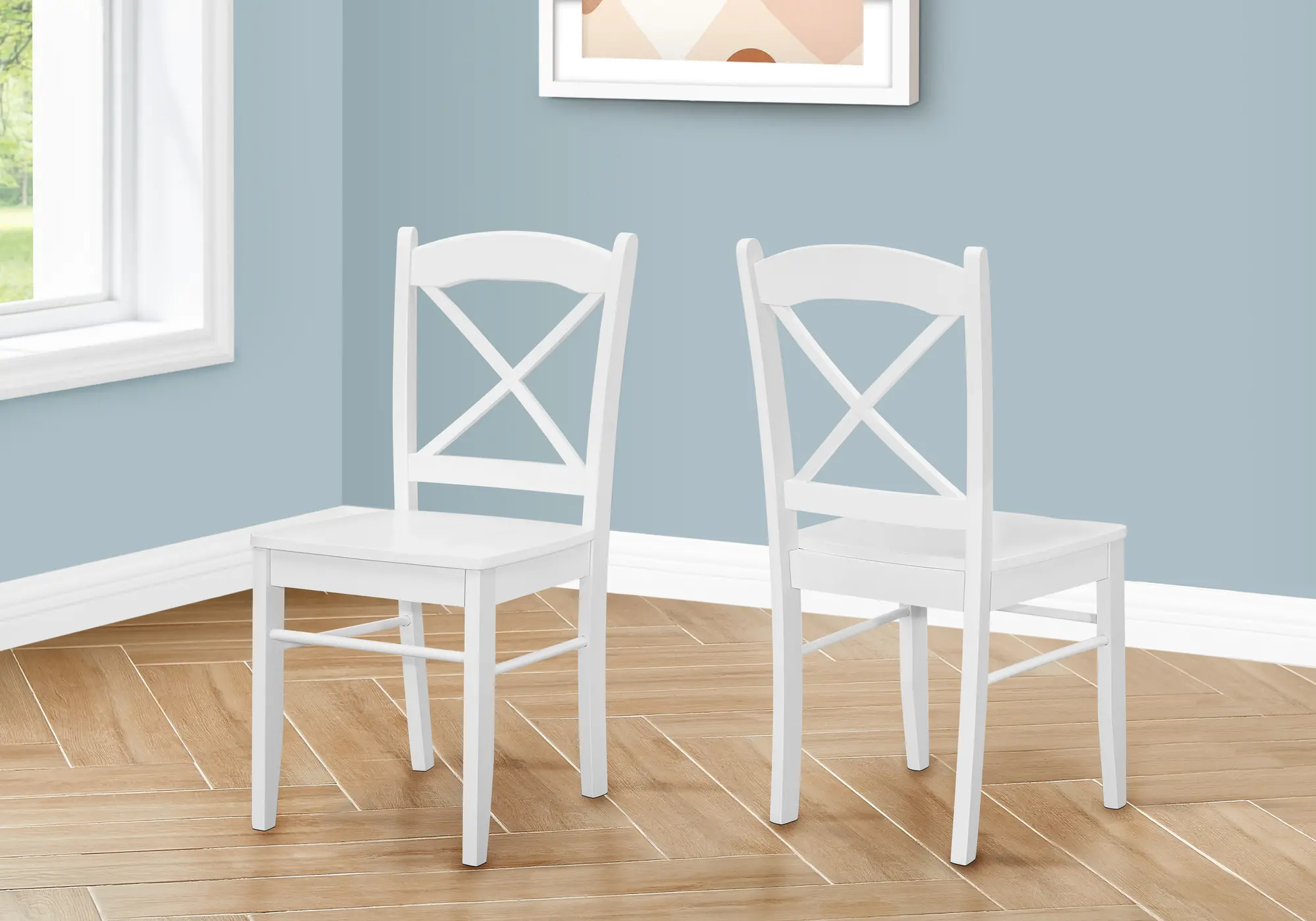 Marion White Dining Chair, Set of 2-2