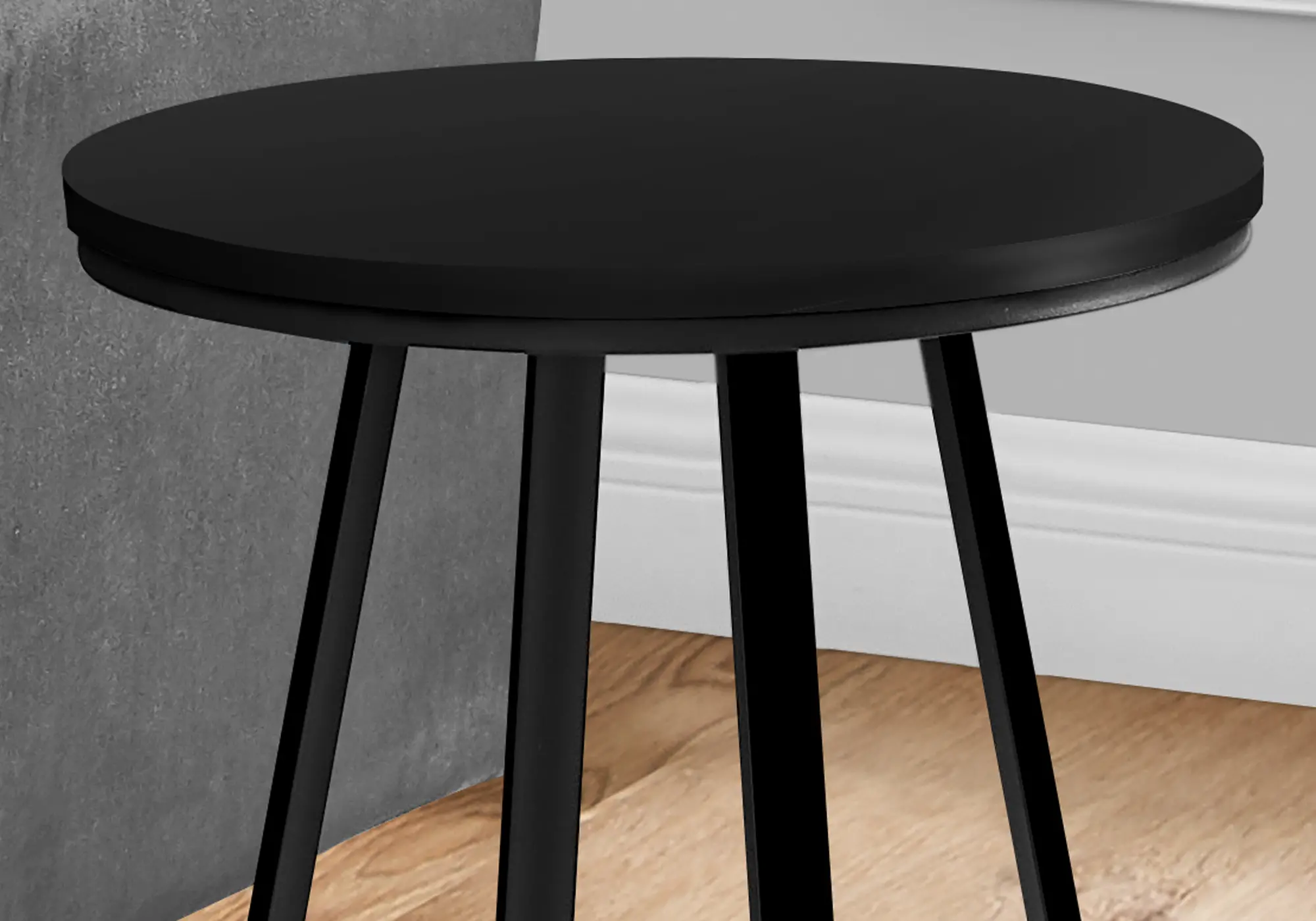 Elissa Black Round Side Table-3