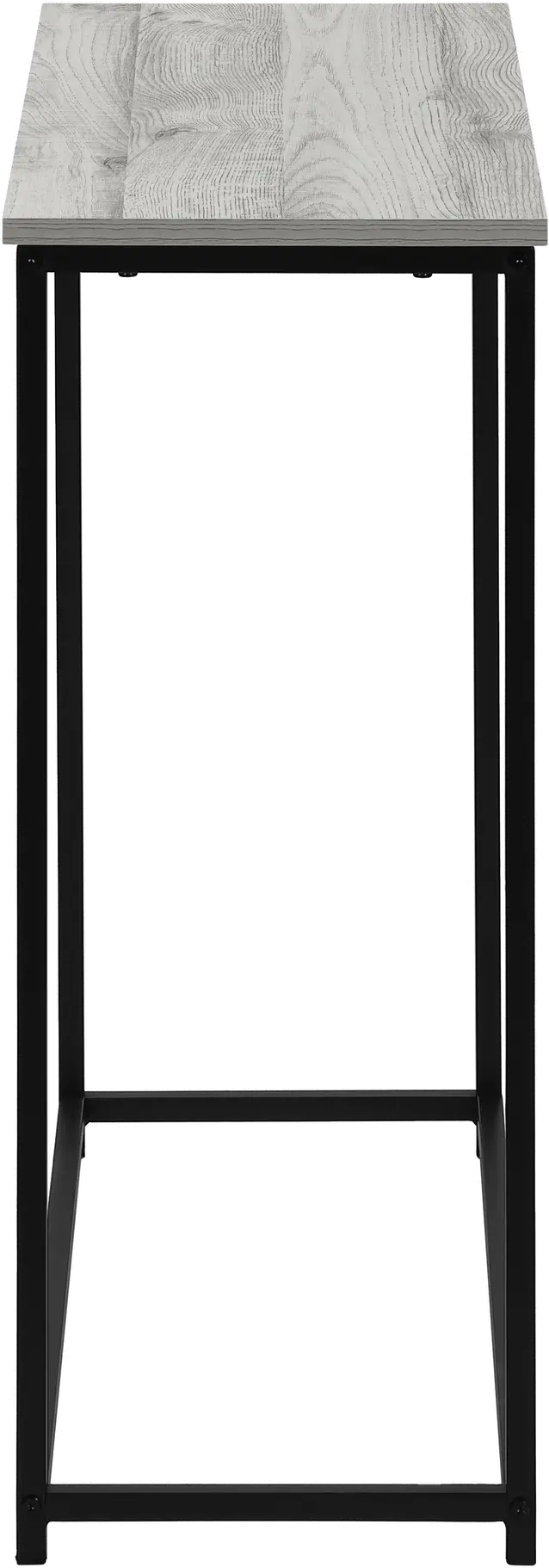 Blaine Gray and Black Narrow Console Table-4