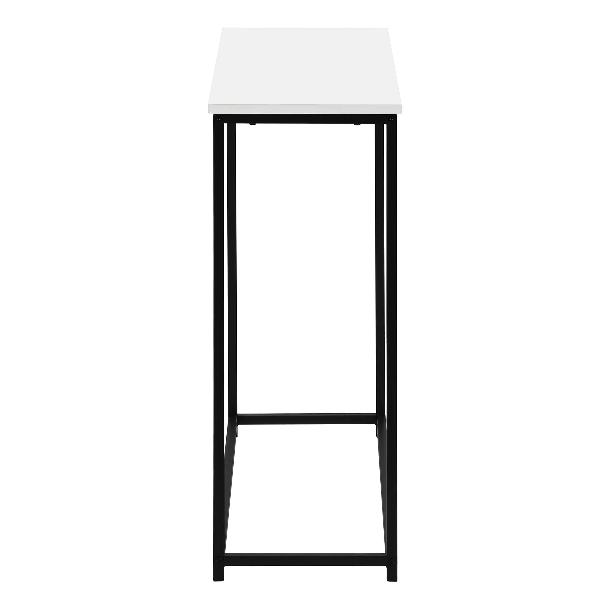 Blaine White and Black Console Table-4