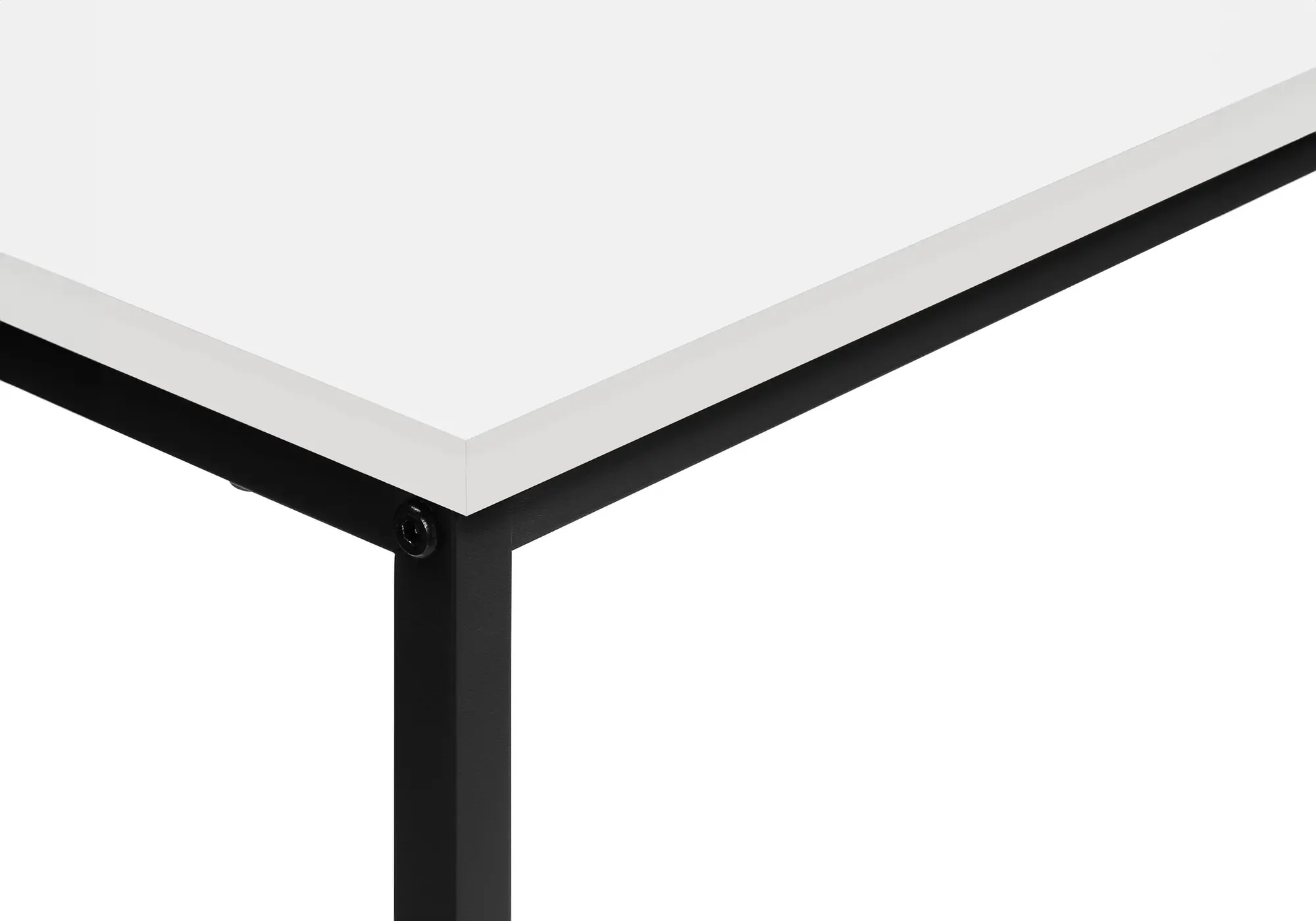Blaine White and Black Console Table-5