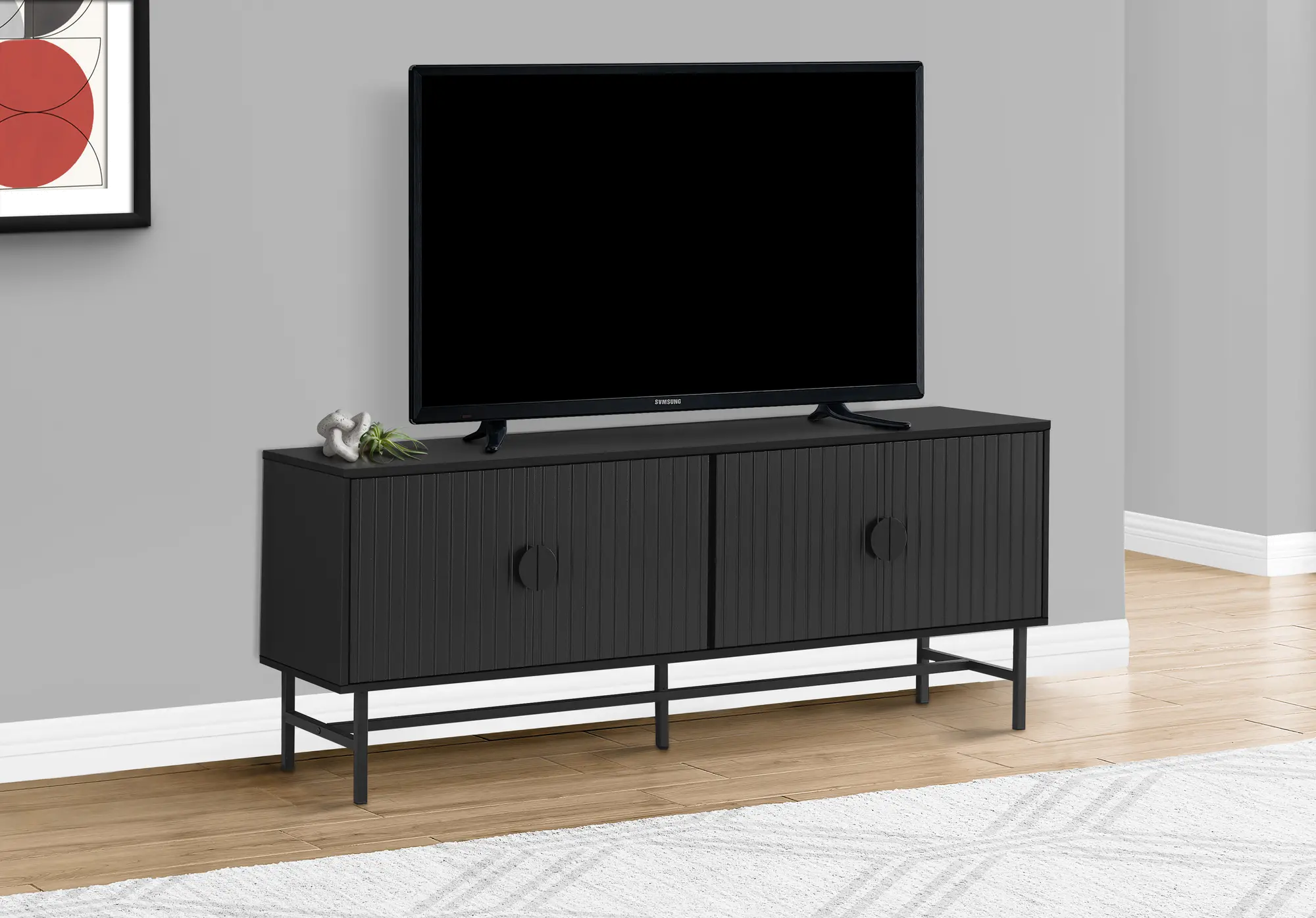 Maeve Black 60  TV stand-2
