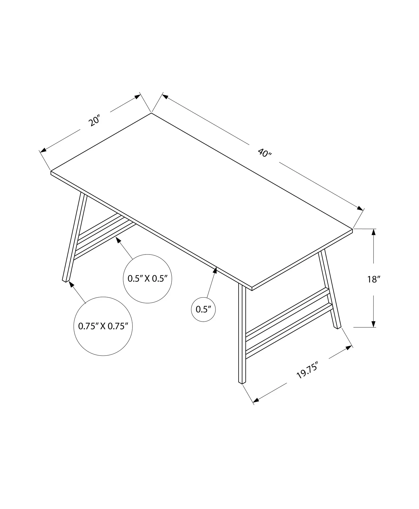 Charlie White Coffee Table-4