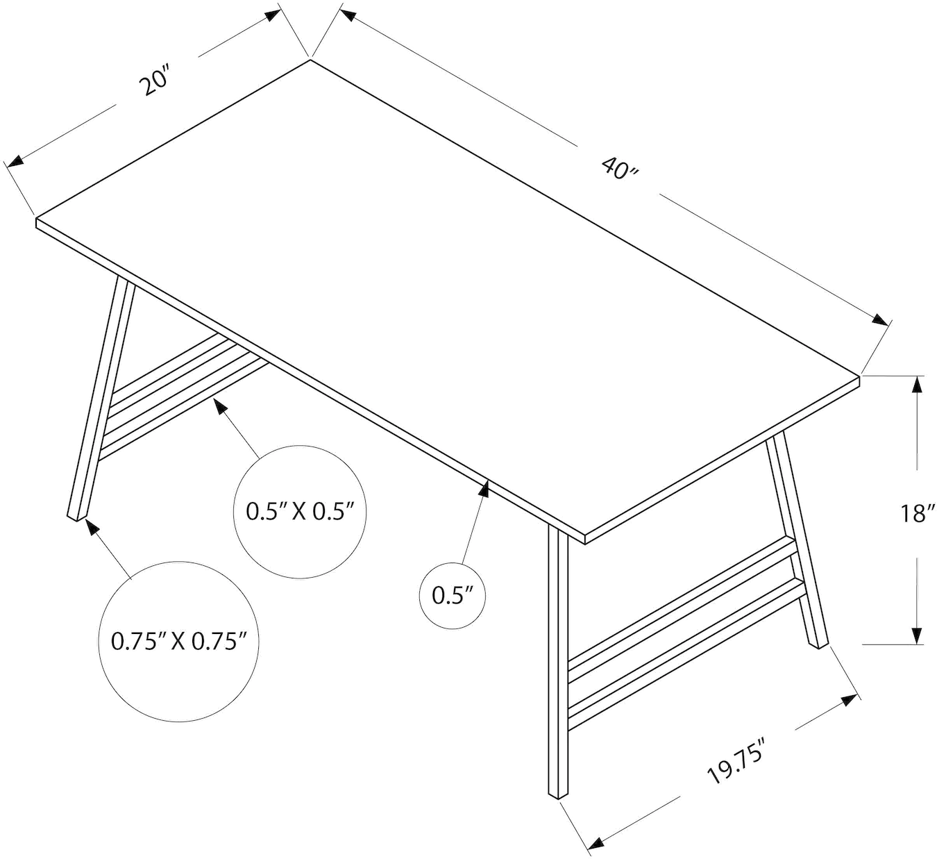 Charlie White Coffee Table-5