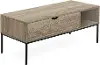 Landon Taupe Lift-Top Coffee Table